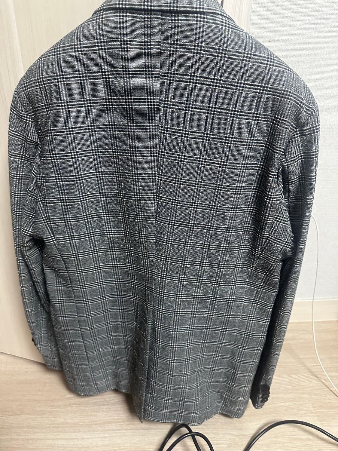 DKNY 체크패턴 마이 그레이 미착용 새상품 상품이미지3