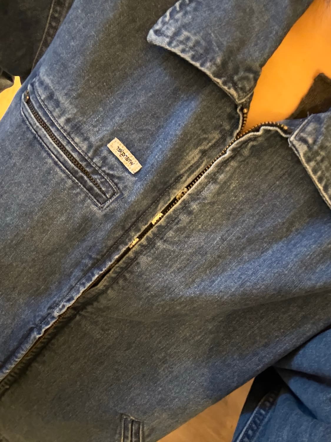 랭글러 청자켓 새상품 상품이미지4