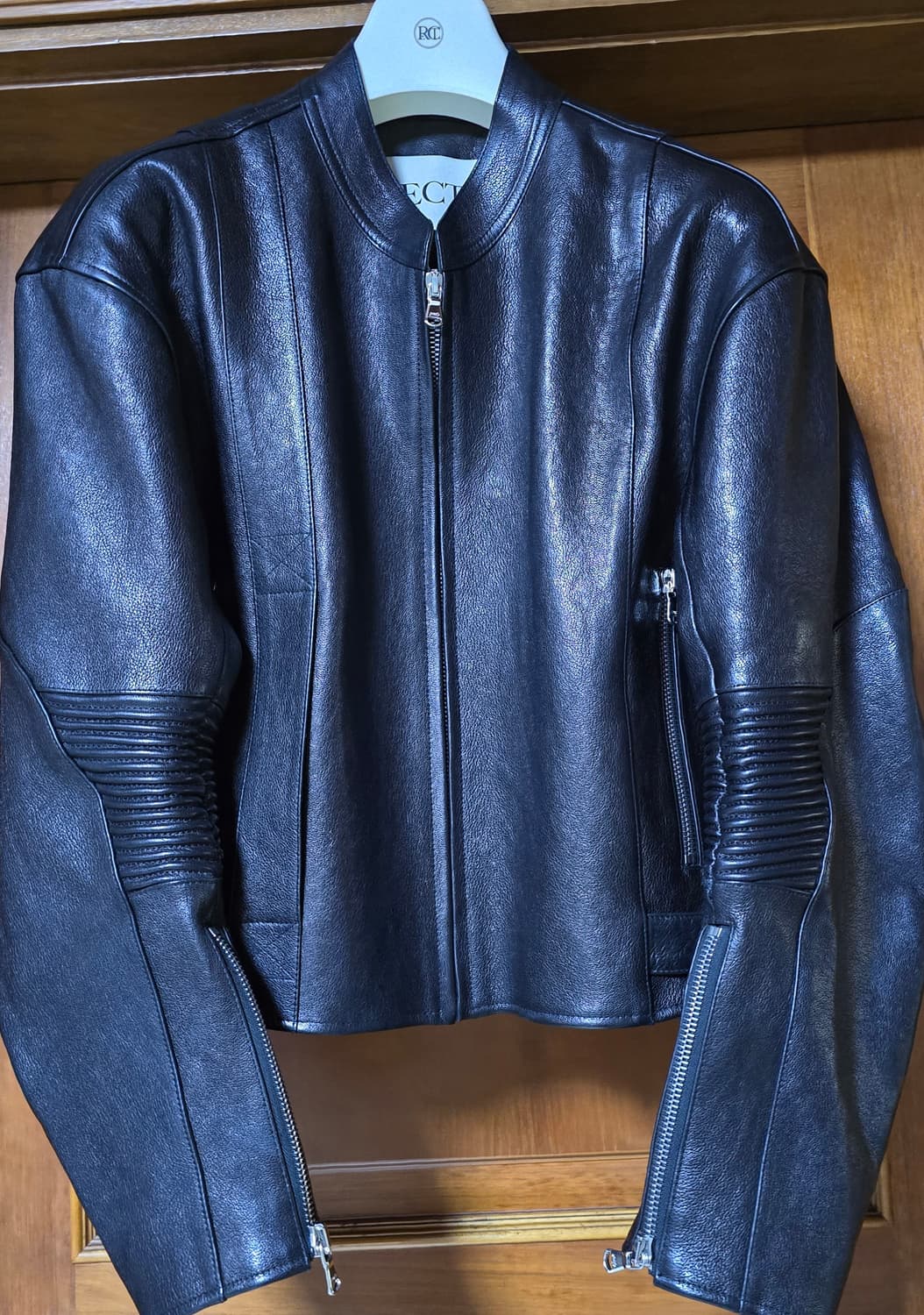렉토 모터사이클 레더 자켓 S사이즈 팝니다. 상품이미지3