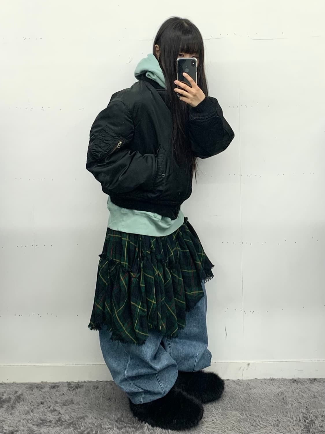 벌룬 오버핏 데님 상품이미지1