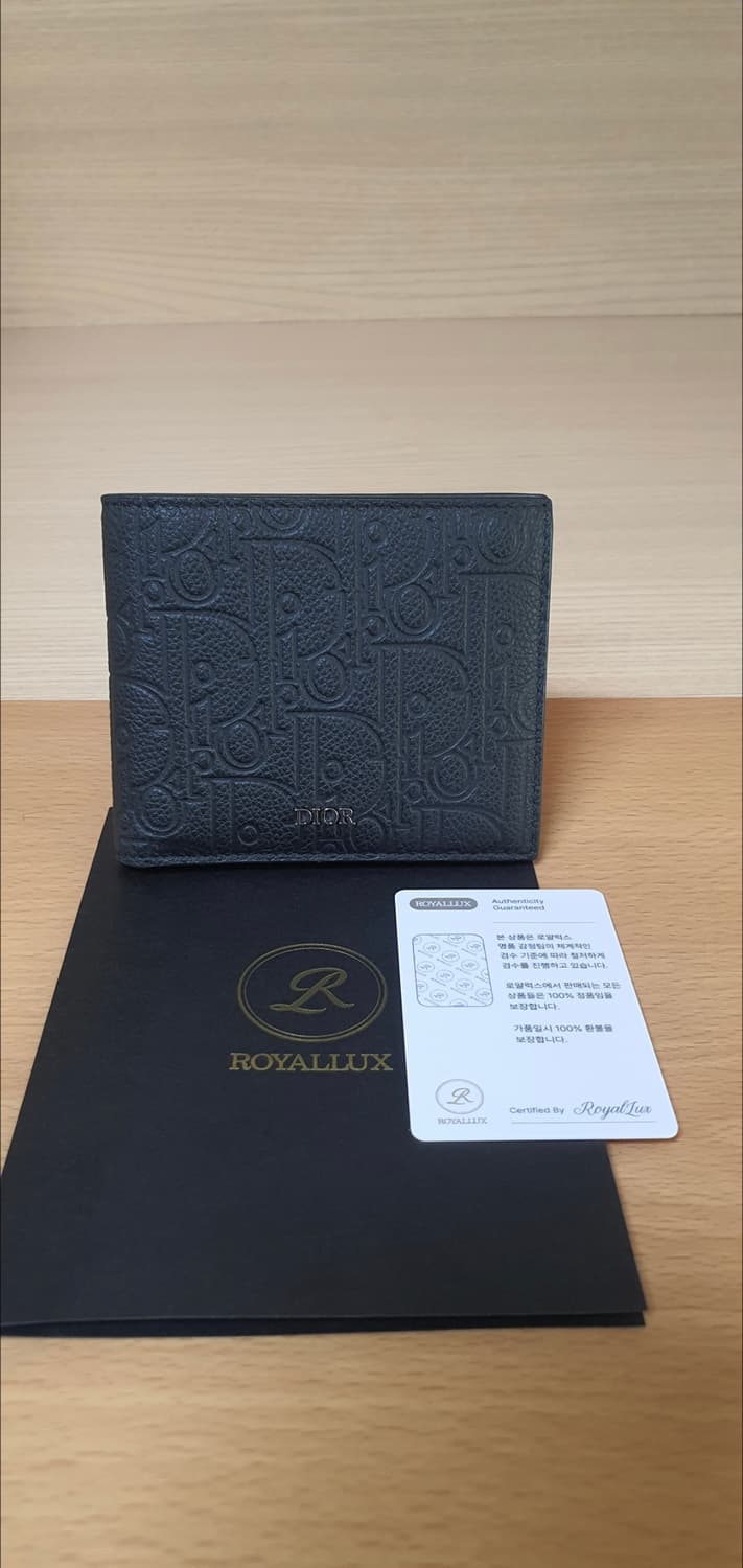(미사용)디올 그래비티 반지갑/지갑 새상품급 정품(감정서O) 상품이미지2