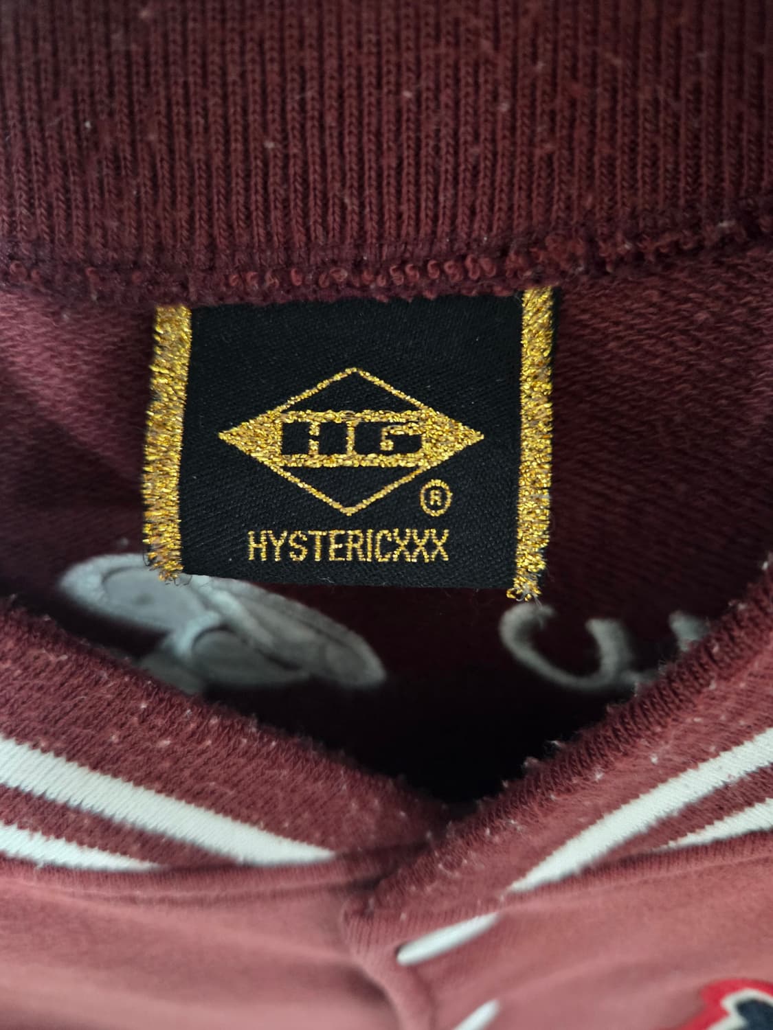 90s Hysteric Glamour Varsity Jacket 상품이미지6