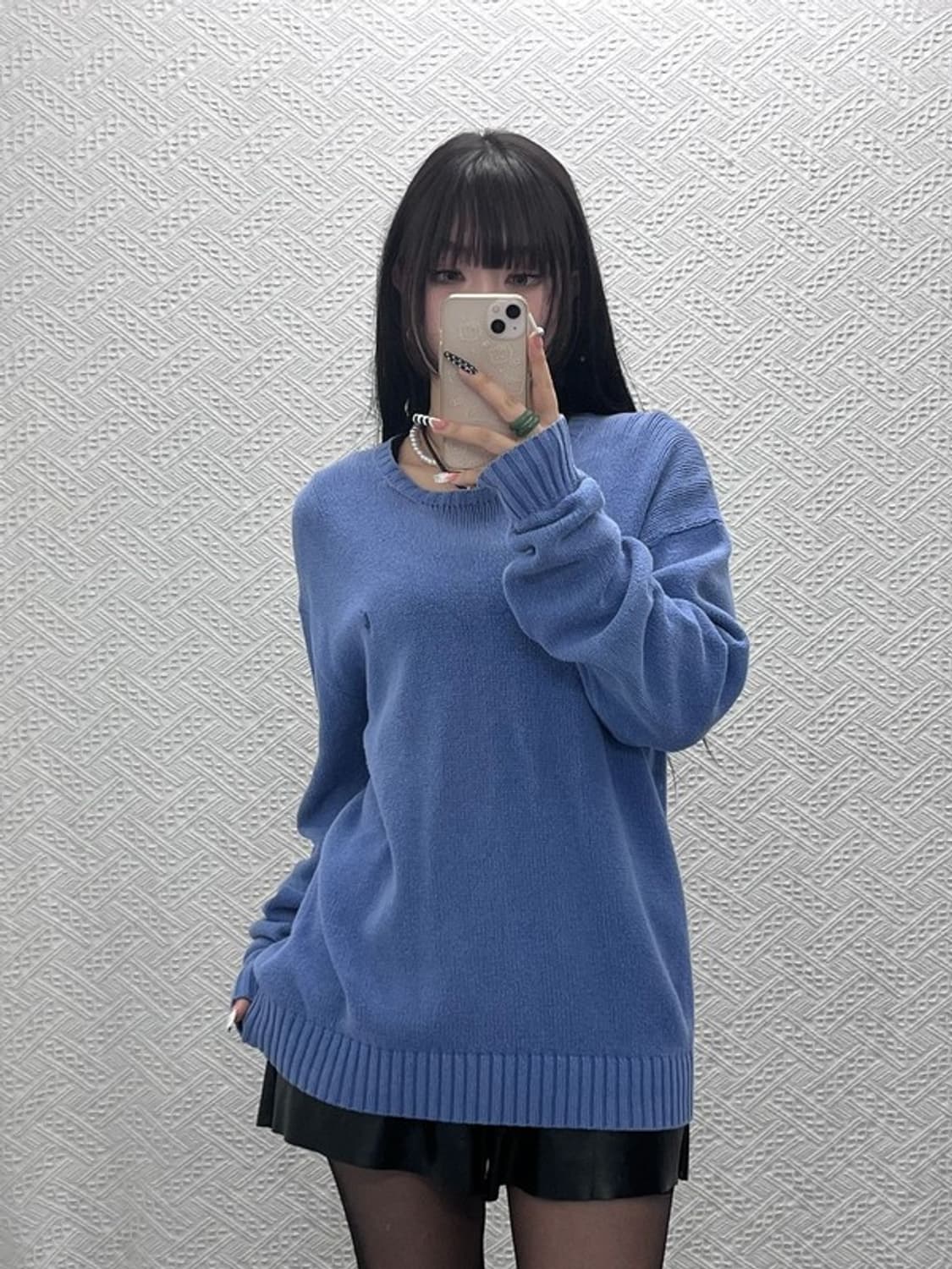 폴로 랄프로렌 빈티지 모던캐주얼 딥블루 니트 M C10341 상품이미지1