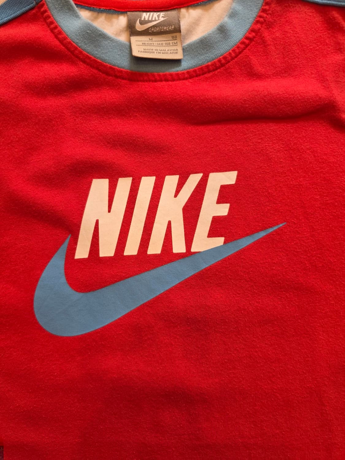 나이키(Nike)빈티지 레트로 그래픽 링거 티셔츠 상품이미지2