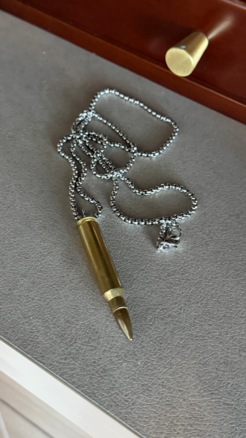 진짜 오리지날 총알목걸이 5.56mm 상품이미지1