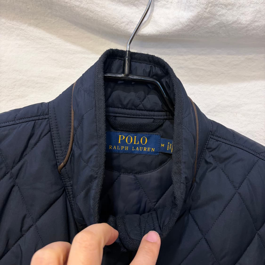 폴로 랄프로렌 네이비 퀼팅 자켓 상품이미지3