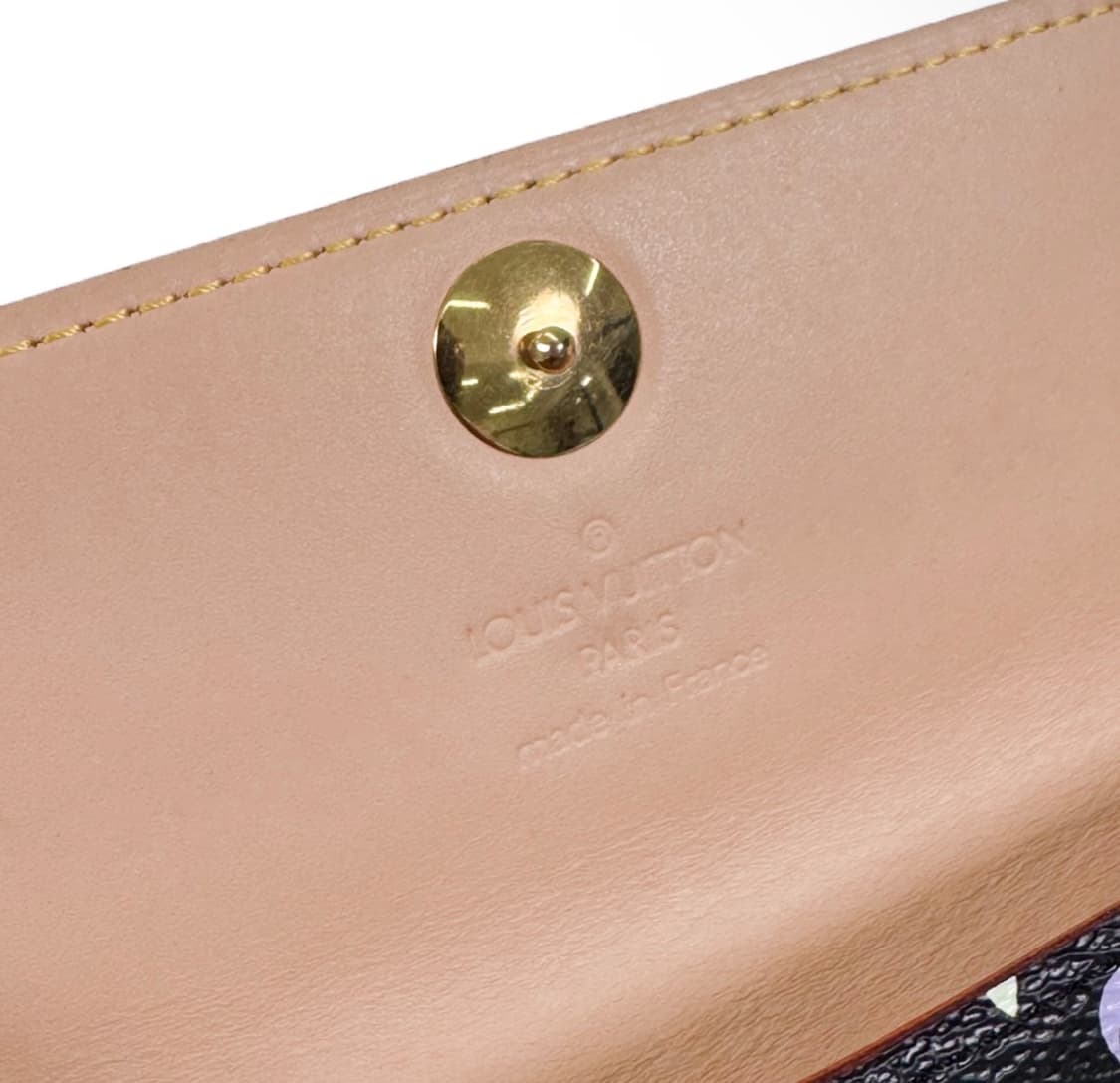 루이비통 여성 사라 멀티컬러 모노그램 장지갑 블랙 M93747 상품이미지9