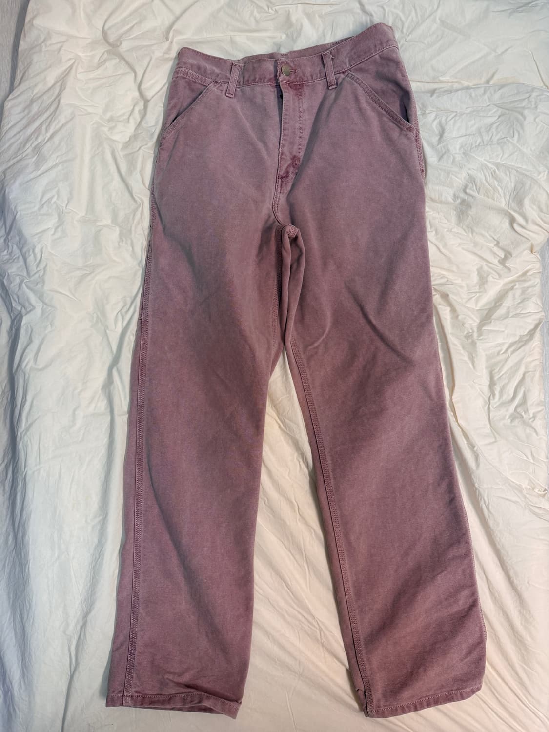 Carhartt single knee pants pink 상품이미지2