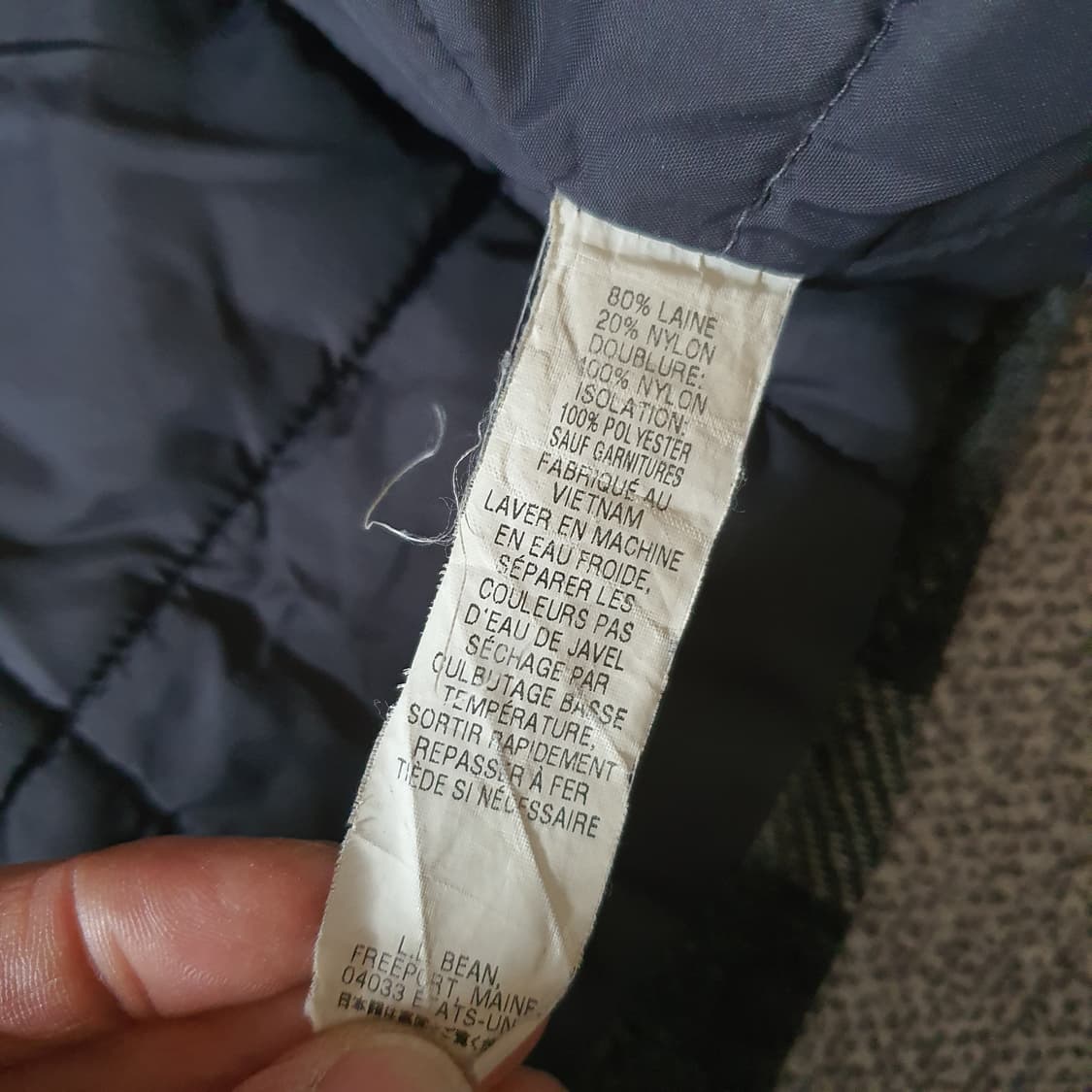 00s L.L.Bean 버팔로 체크 플란넬 셔츠 자켓 상품이미지7