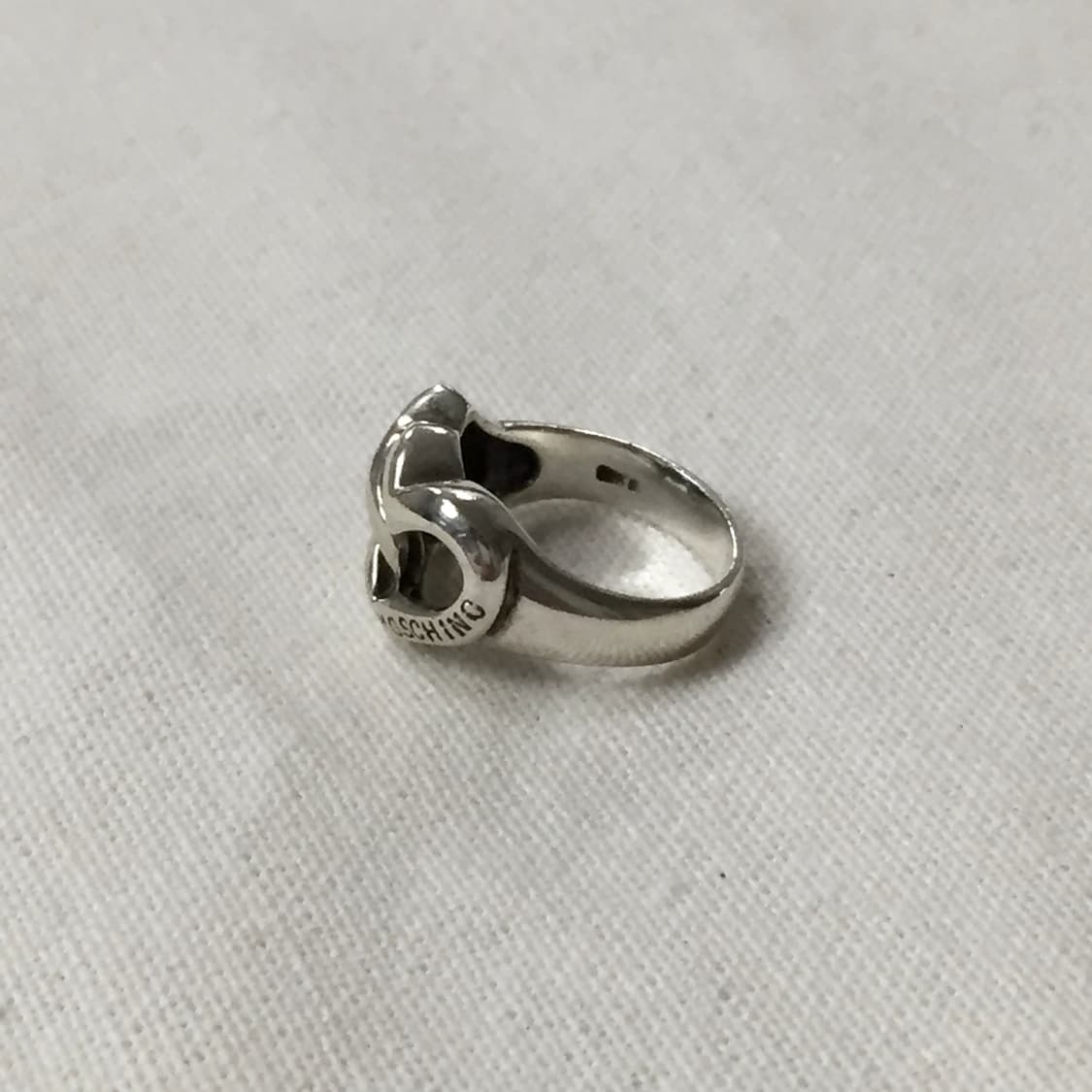 모스키노 더블하트 반지/모스키노 볼드링/모스키노 925은반지 상품이미지3