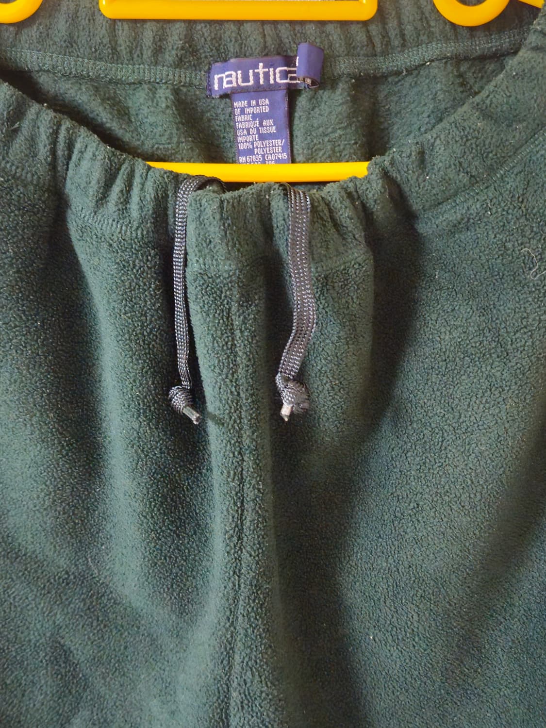 노티카 플리스 트레이닝 팬츠 M/M 다크 그린 상품이미지6