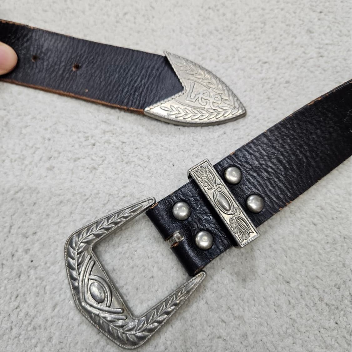 Lee 레더 웨스턴 벨트 상품이미지3