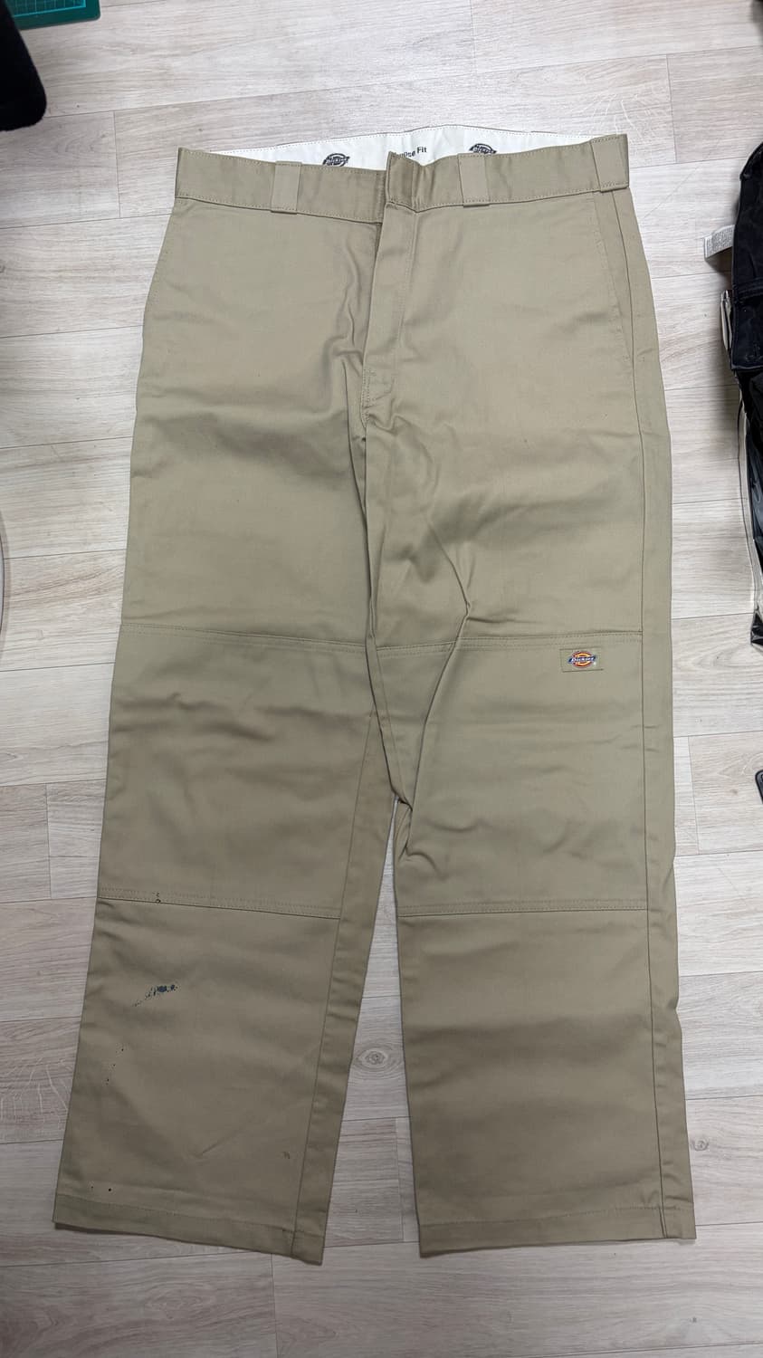 디키즈 더블니(85283) 워크 팬츠 베이지 34x32 상품이미지1