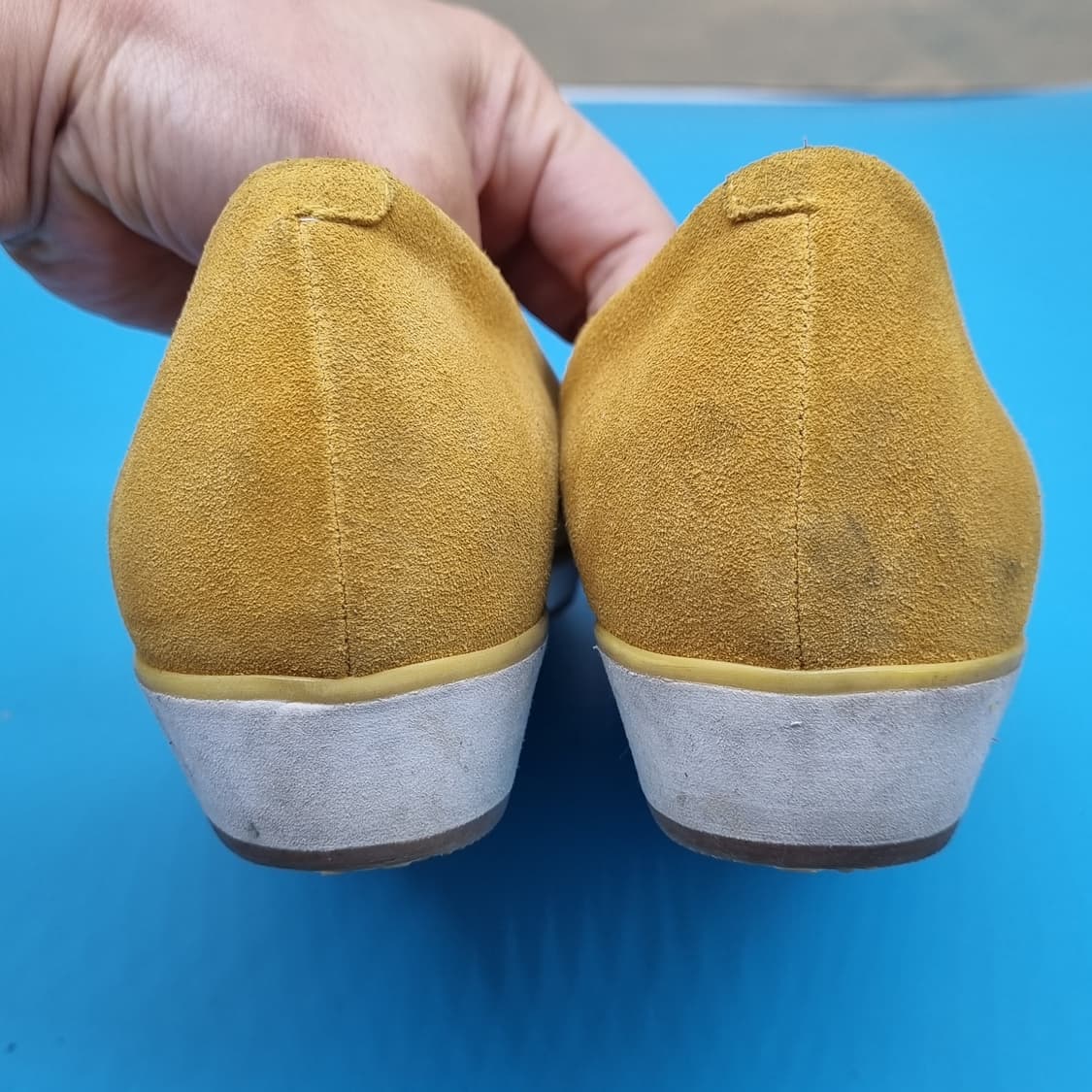 클락스 여성 스웨이드 플랫슈즈235 상품이미지4