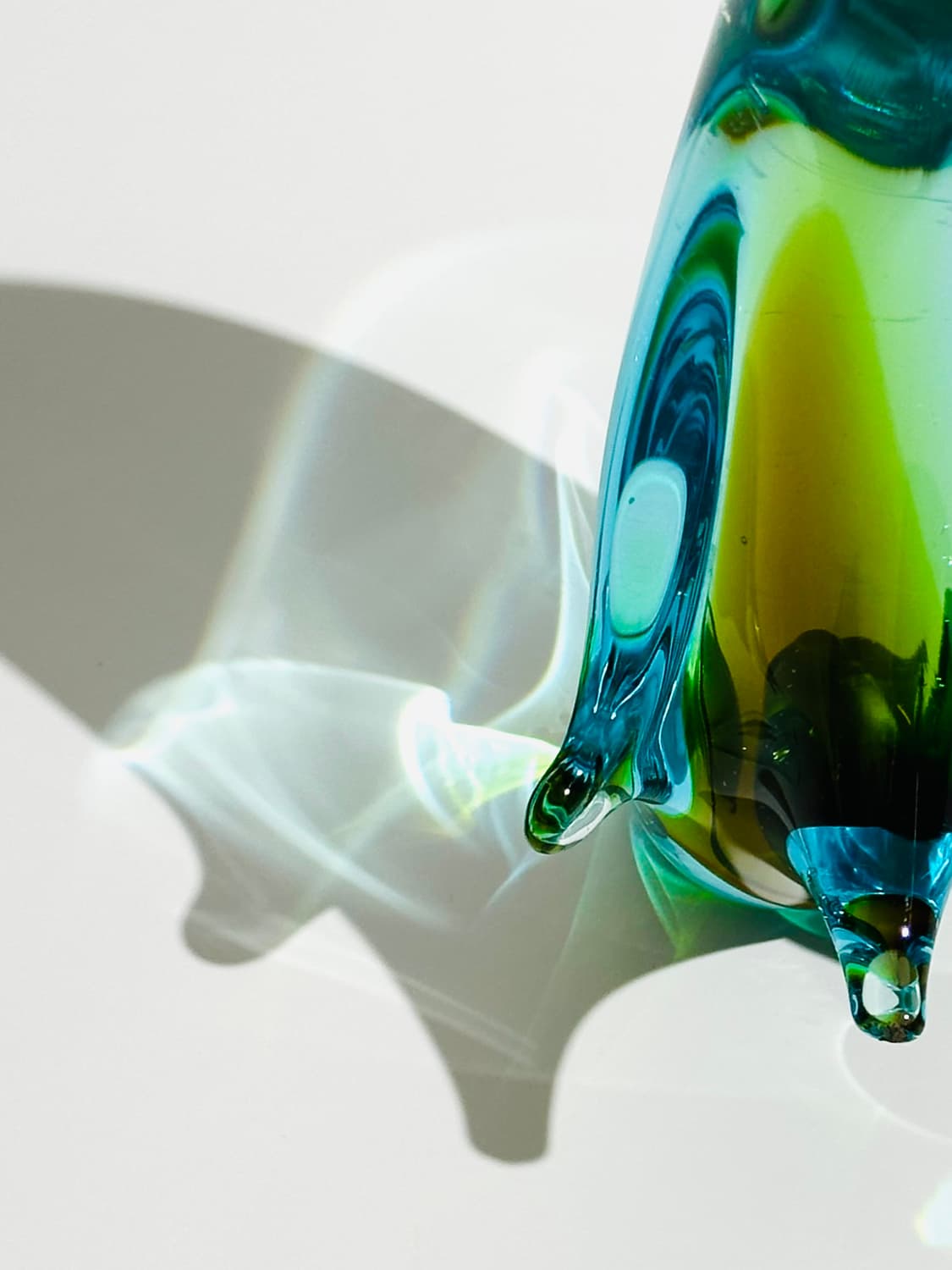 일본 빈티지 마르티 아트글라스 팽귄 오브제 상품이미지7