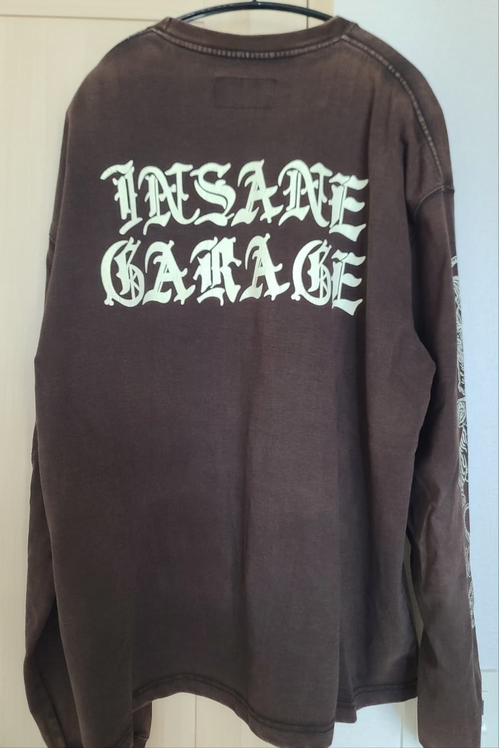 [2] 인세인개러지 타이거 롱슬리브 블랙 상품이미지4