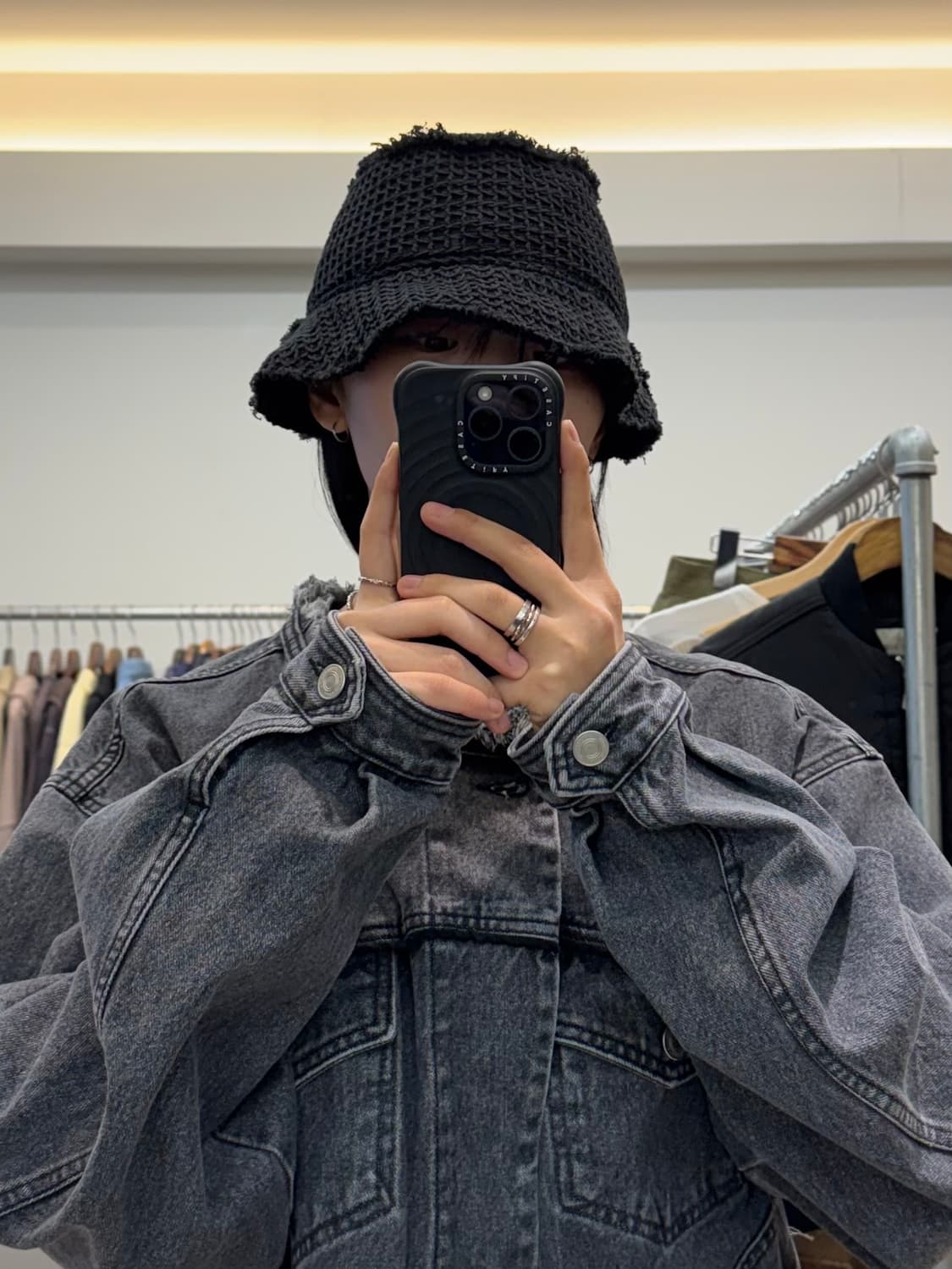 앤더슨벨 네트 버킷햇 상품이미지6