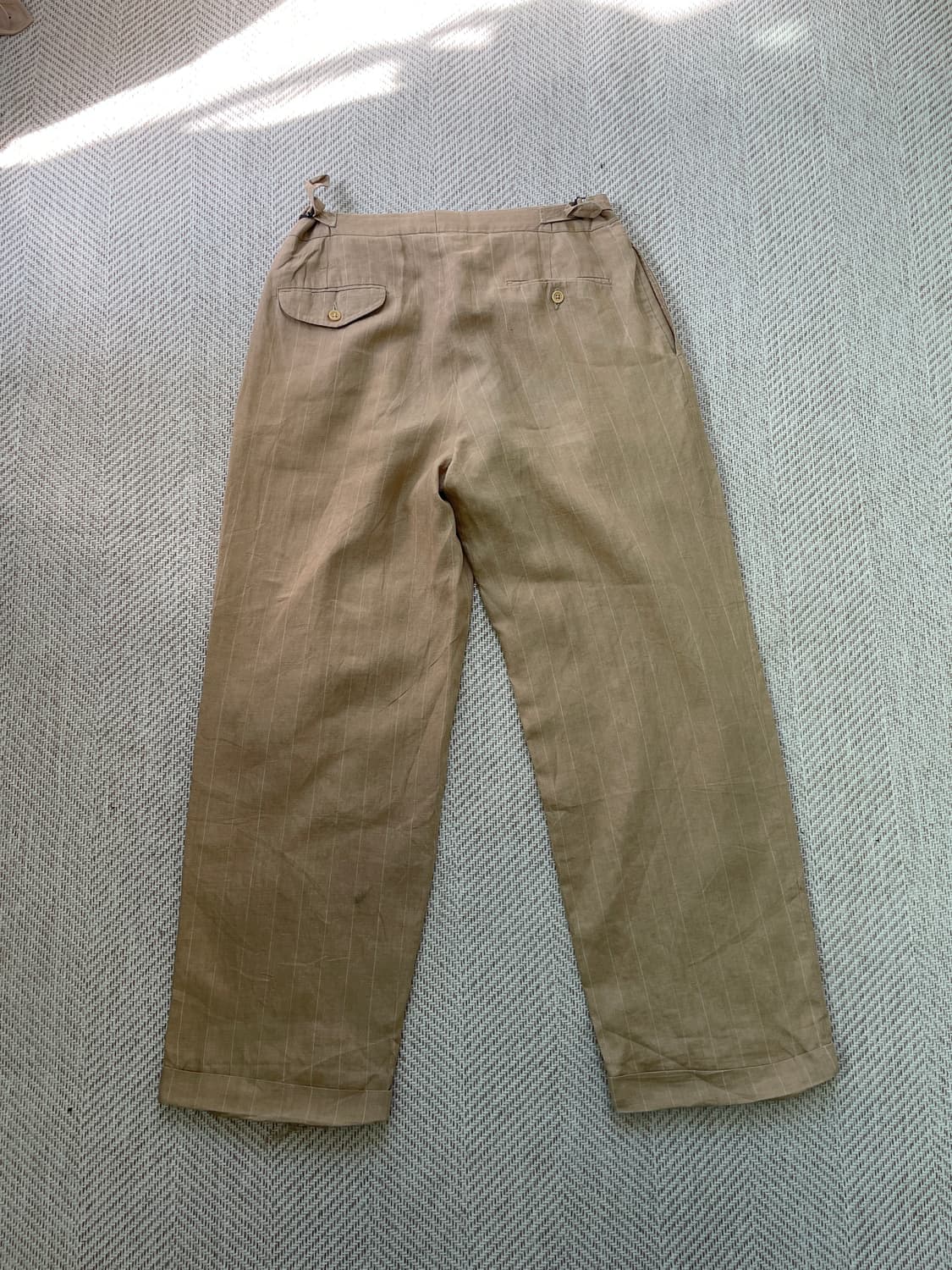 폴로랄프로렌 usa 사이드어저스트 리넨 팬츠 상품이미지6