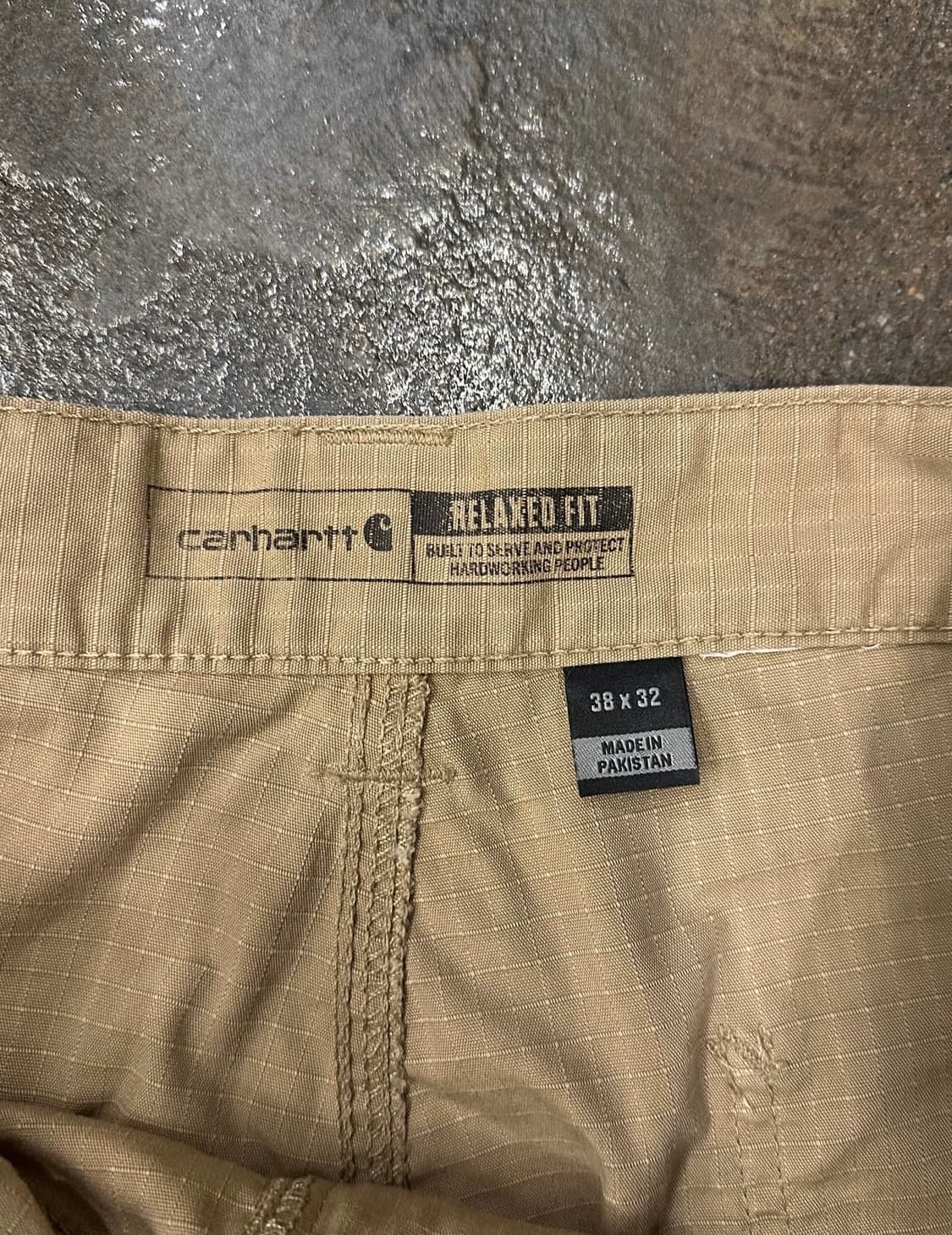 칼하트 카펜터 베이지 카고팬츠 38x32 상품이미지4