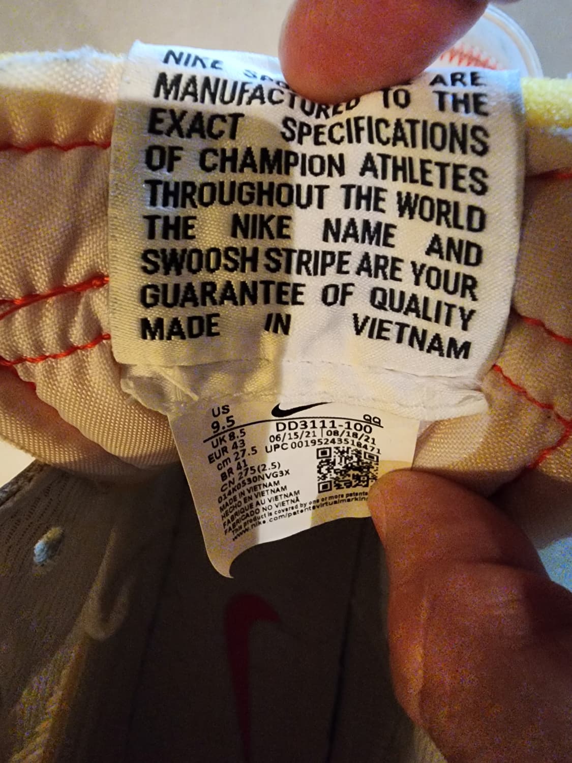 NIKE 나이키 블레이저 미드77 흰검 스니커즈 275mm 농구화 운동화 상품이미지8