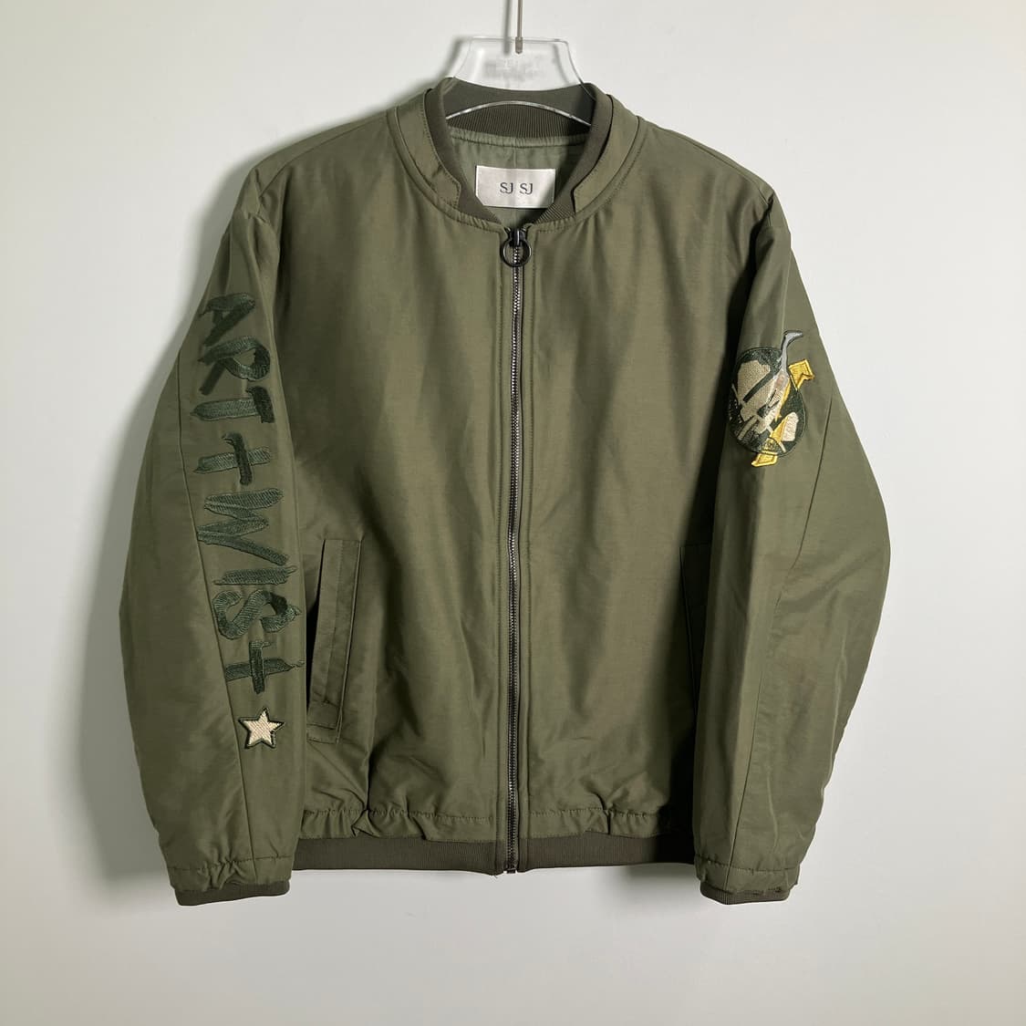 SJSJ 카키 봄버 자켓  상품이미지1