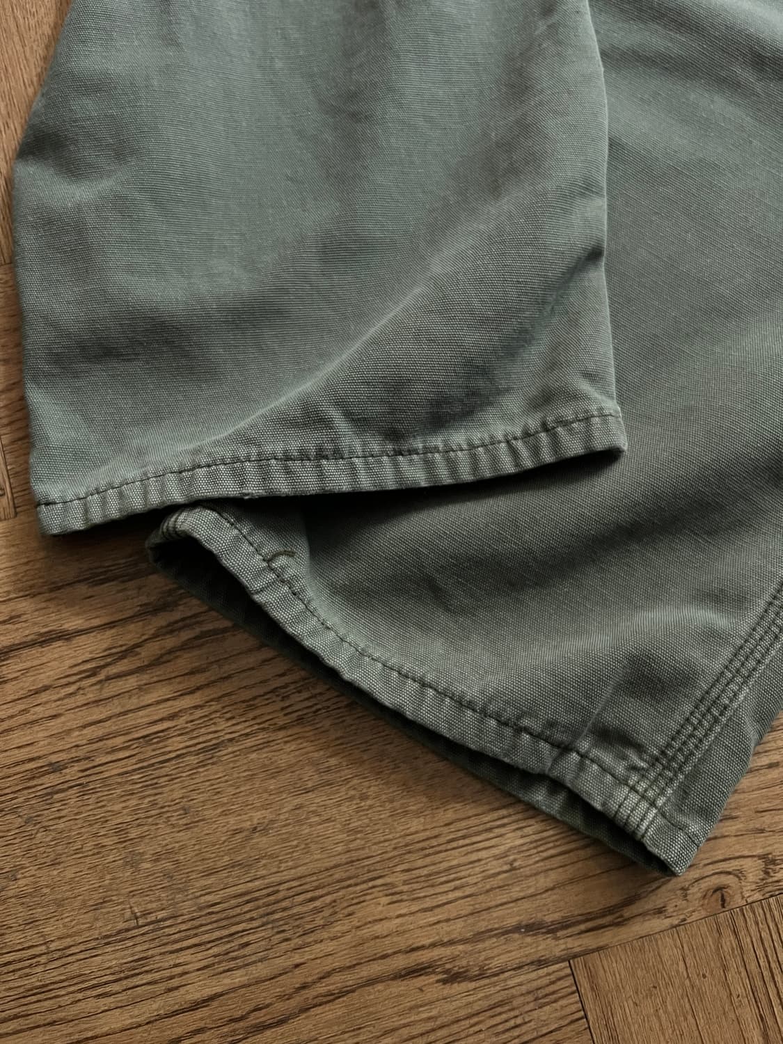 [35]칼하트FR USA 모스그린 싱글니 워크 팬츠 M13 상품이미지5