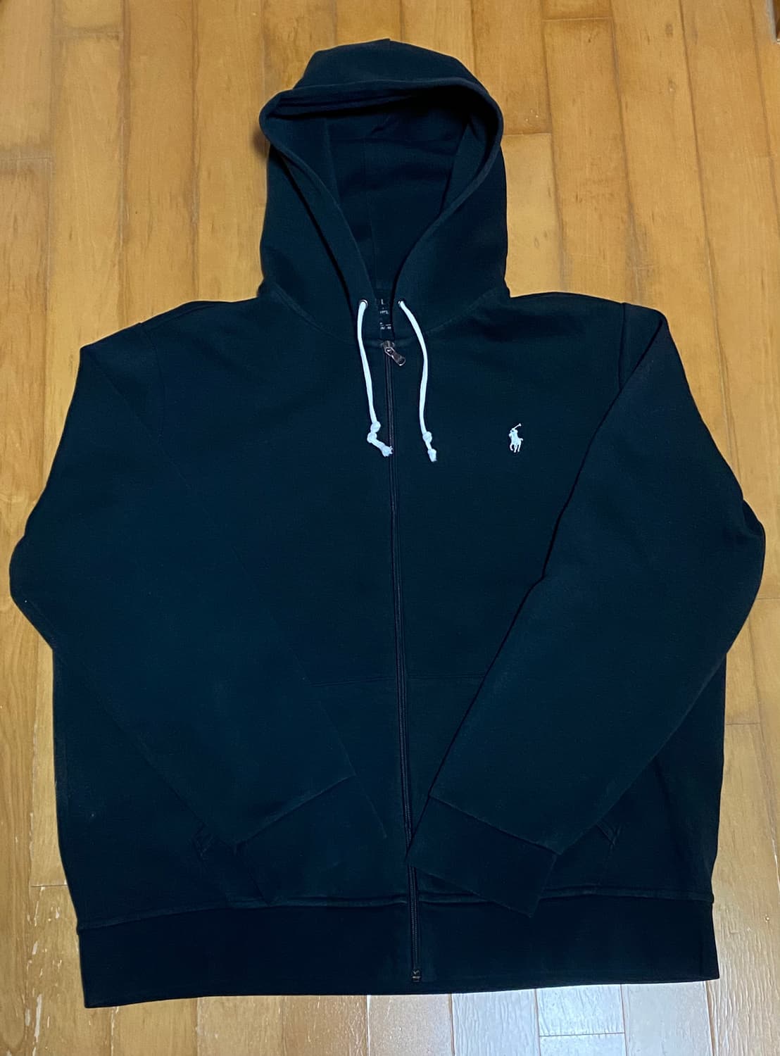 빈티지 폴로 랄프 로렌 집업 후디 black XL 상품이미지1