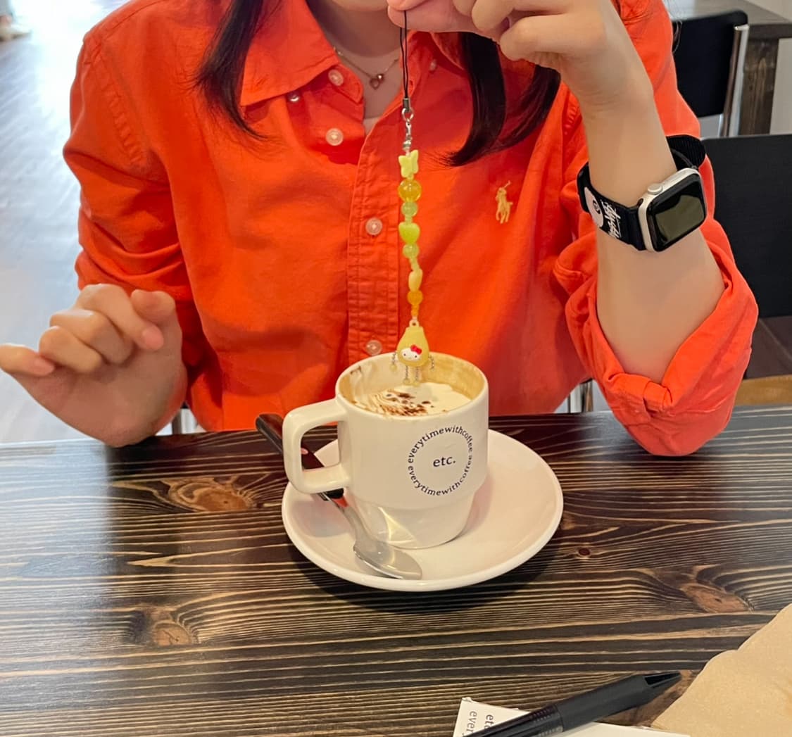 polo 빈티지 폴로 긴팔 셔츠 릴렉스핏 주황 당근 상품이미지1