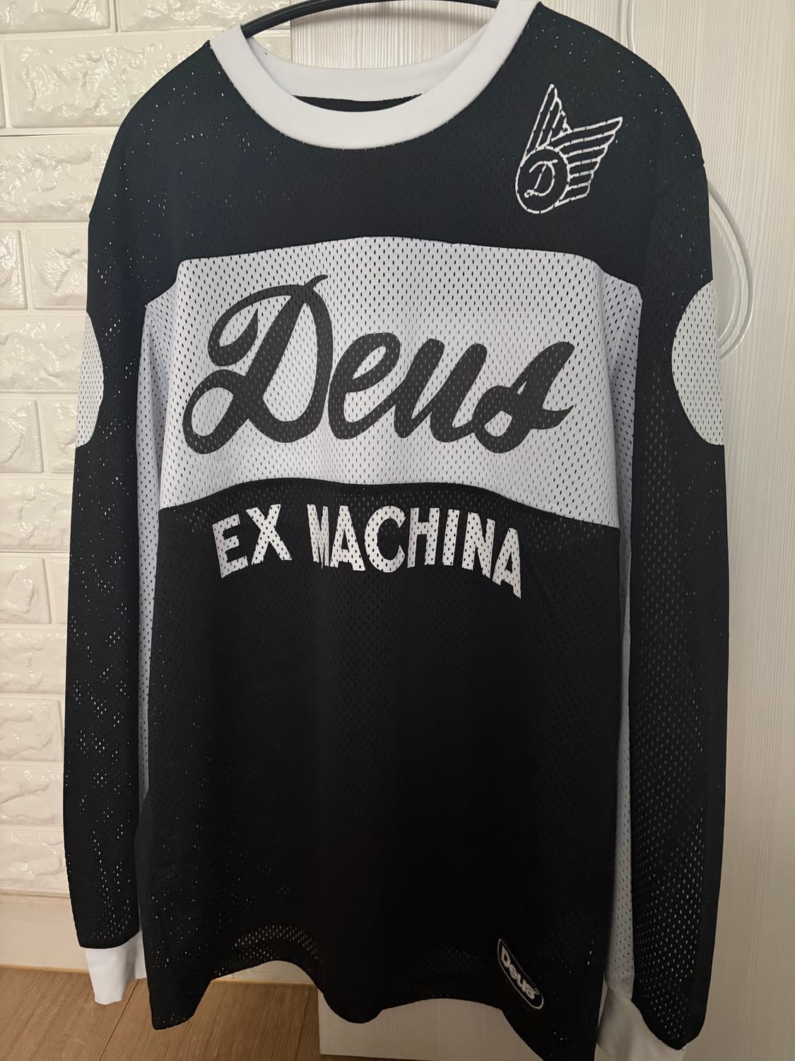 데우스 엑스 마키나 세이버 모토 저지 블랙 L 상품이미지3