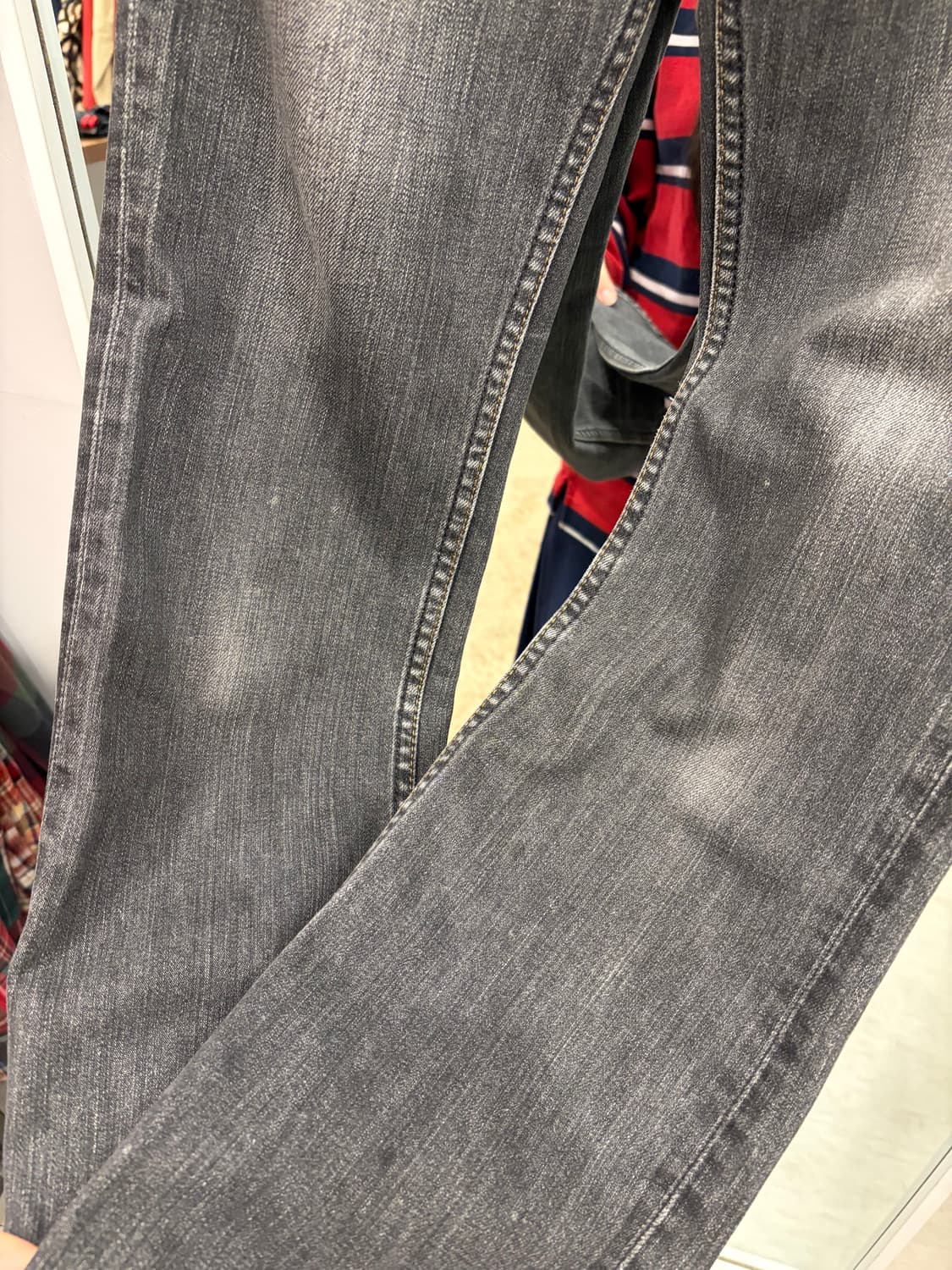00s Levis 리바이스 503 흑청 데님 팬츠 (29inch) 상품이미지7