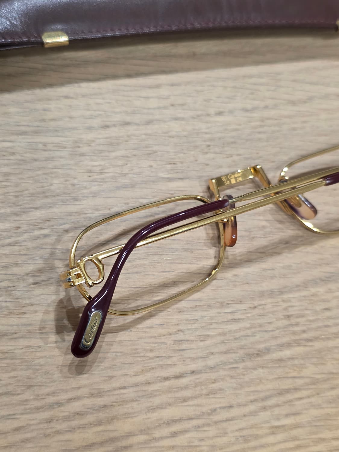 지드래곤 착용 까르띠에 빈티지 안경 상품이미지3