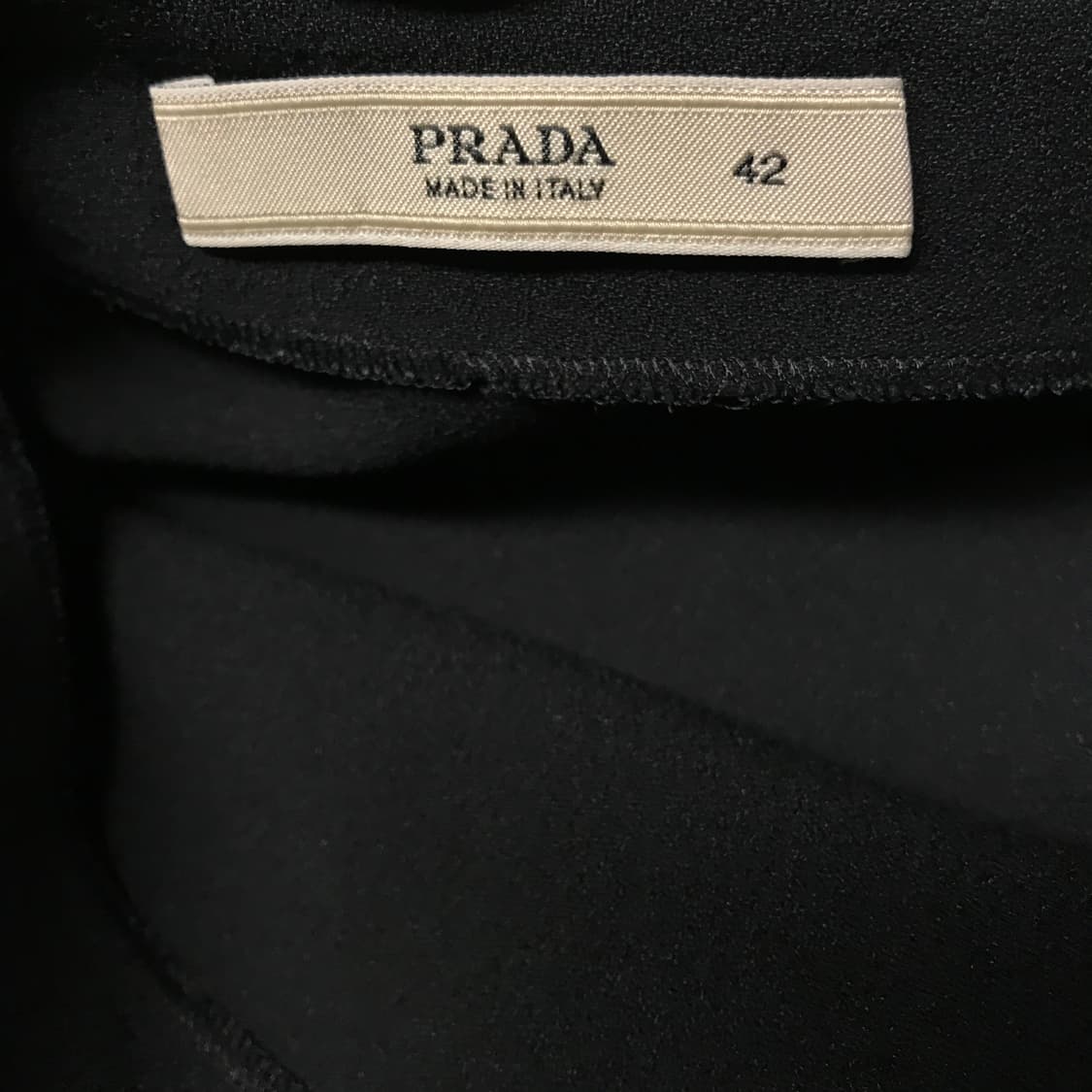 프라다 블랙 스커트 42(W) 상품이미지7