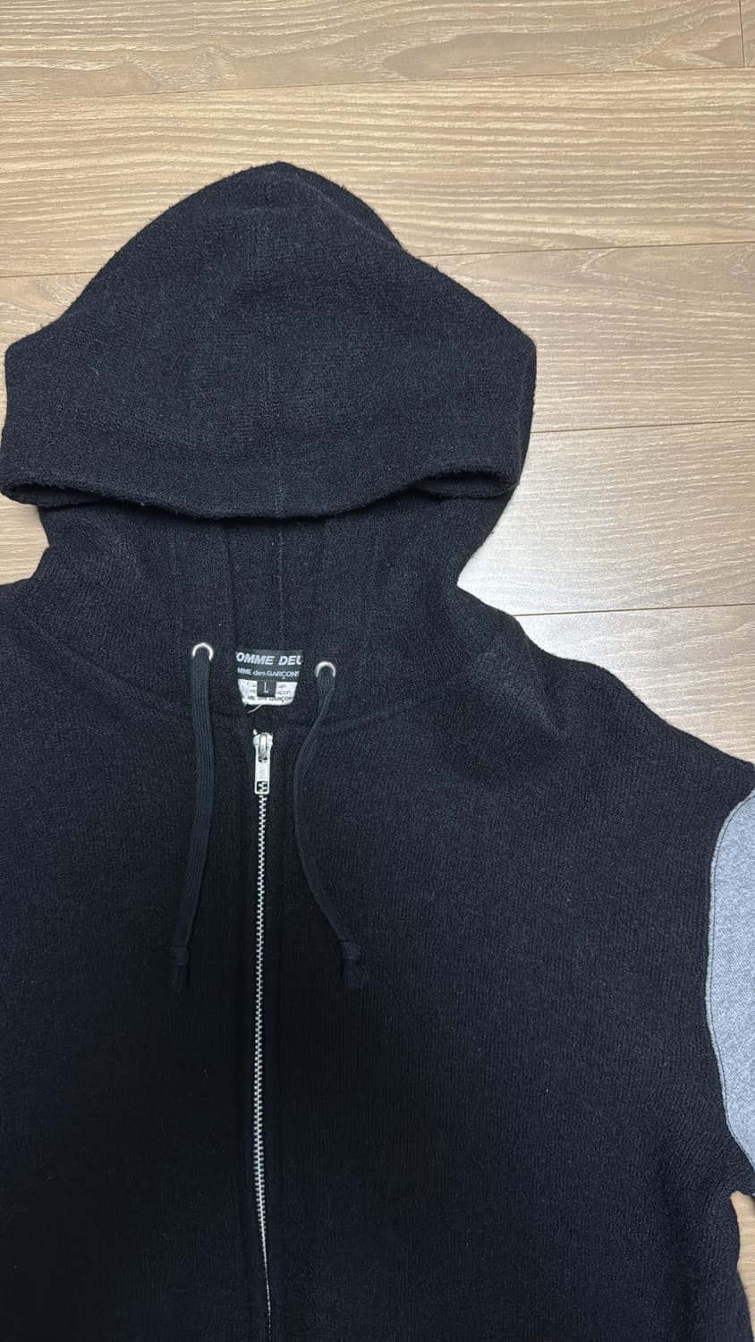 꼼데가르송 옴므 듀스 니트 집업 상품이미지3