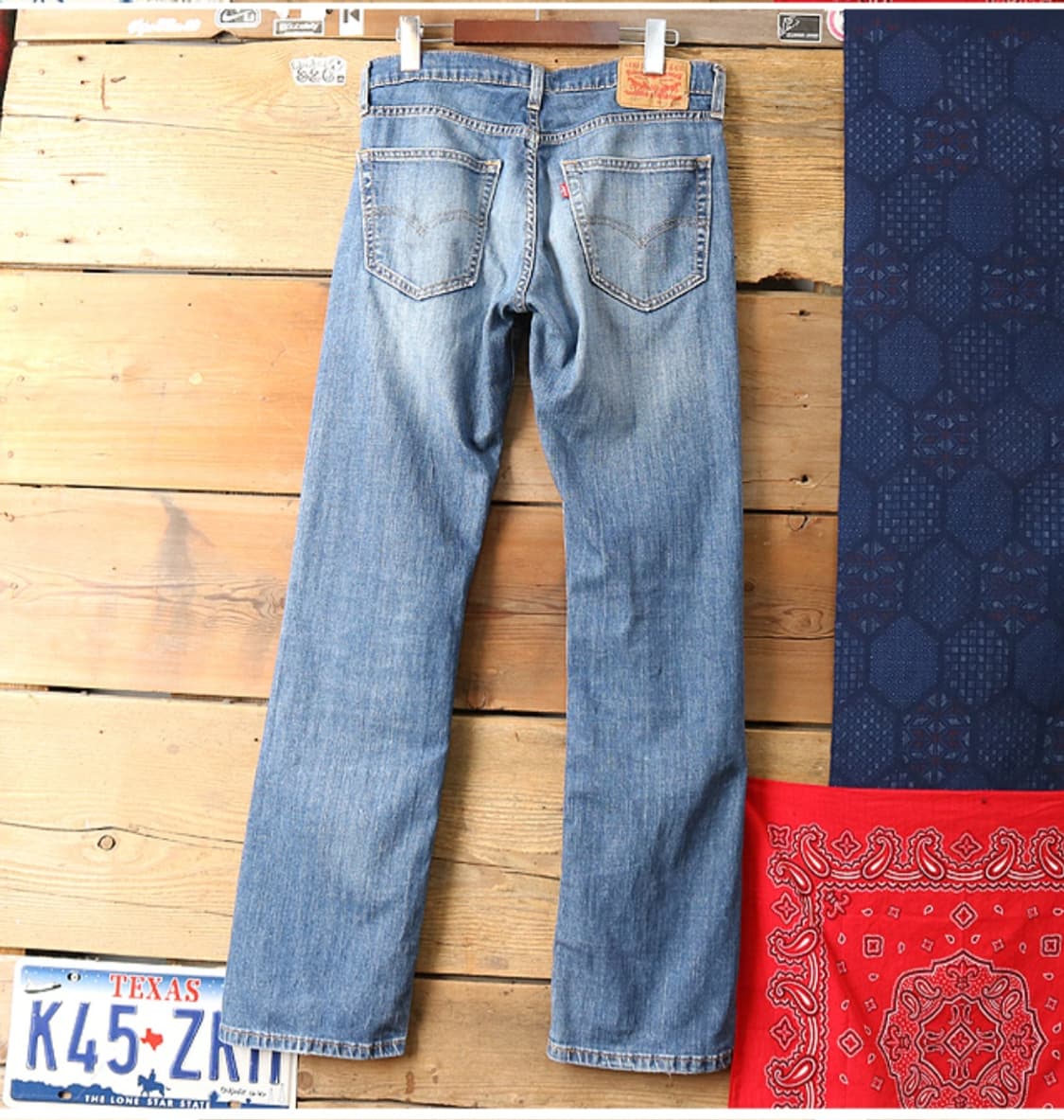 LEVIS 리바이스 527 부츠컷 데님 29 미만 세탁완료  상품이미지4