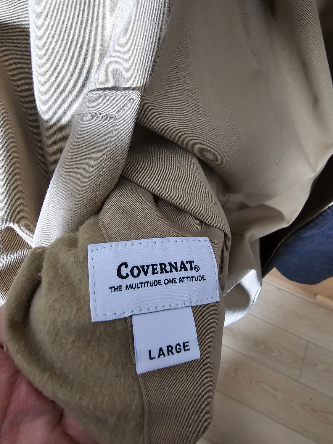 커버낫 리버시블 울 싱글코트/L 상품이미지6