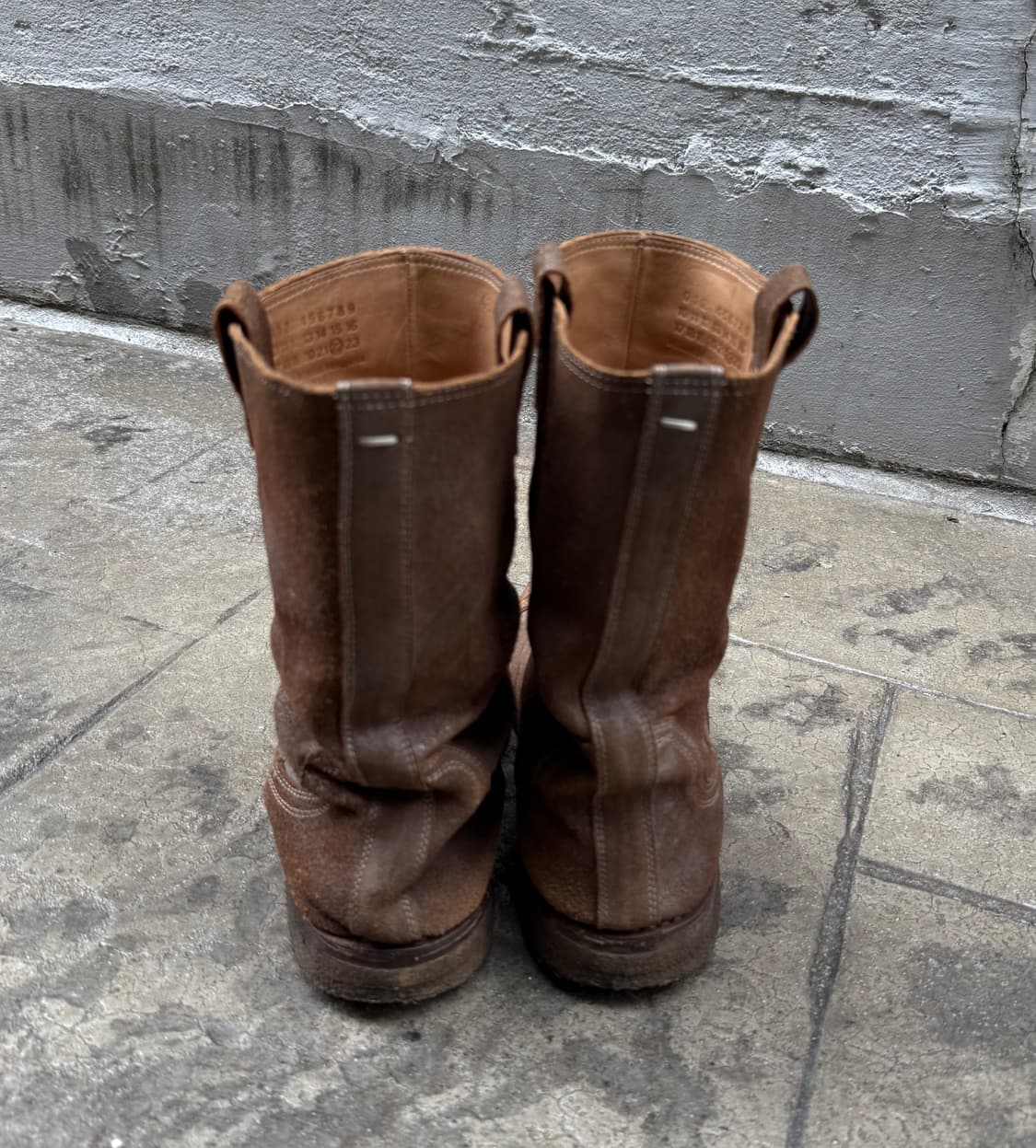 마틴 마르지엘라 아카이브 엔지니어드 페스코 부츠 상품이미지5