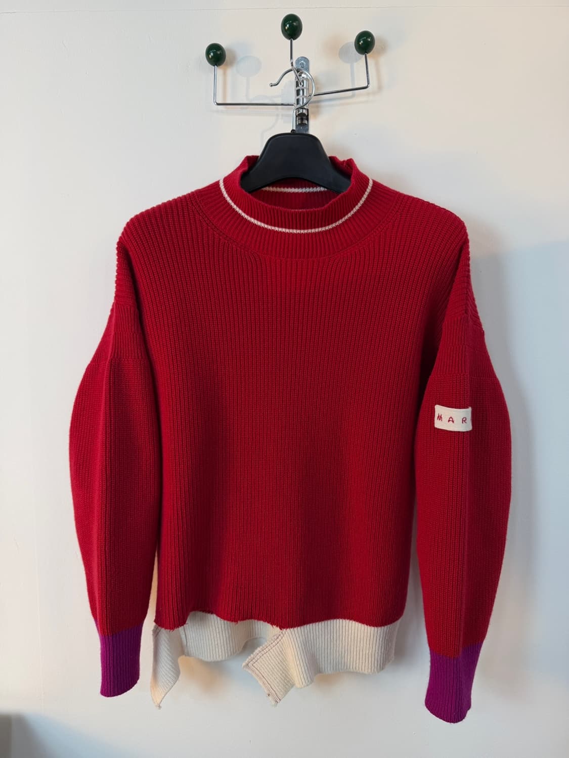 마르니 모크넥 골지 니트  상품이미지2