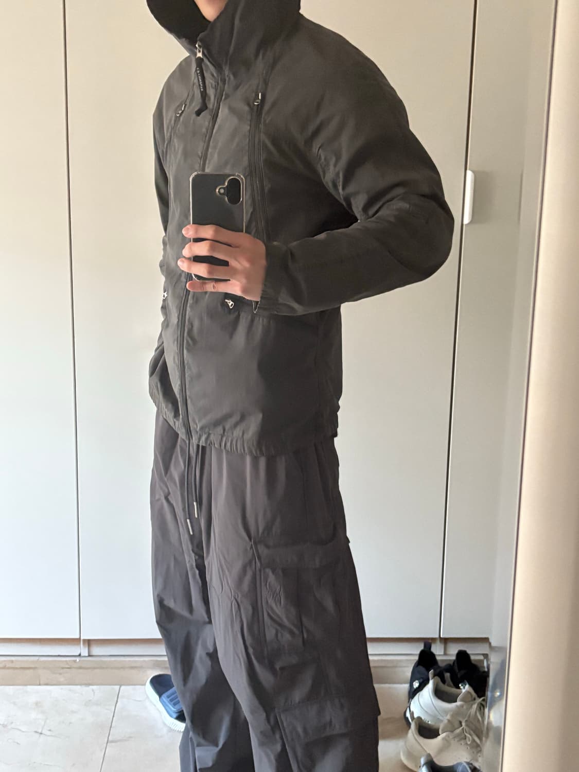 CP컴퍼니 고글 후드 바람막이 집업 자켓 상품이미지10