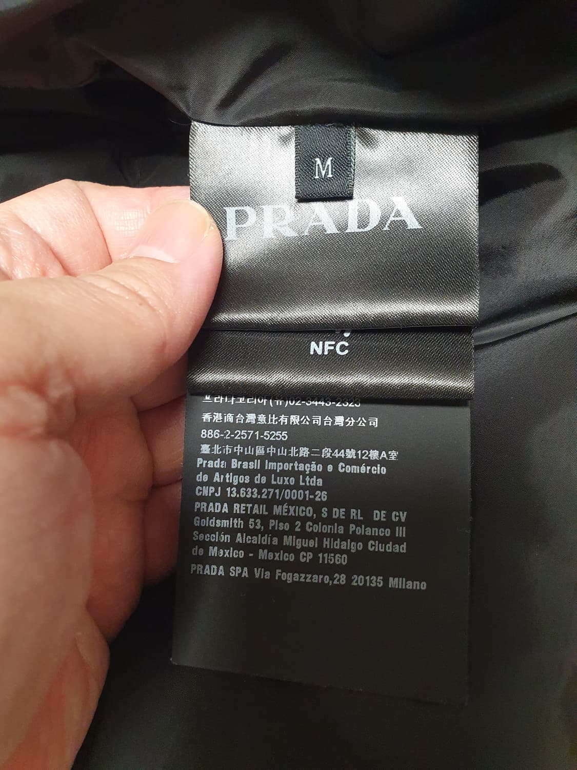 프라다 PRADA 23FW 구스다운 롱패딩 SGH073 M(105~) 상품이미지5