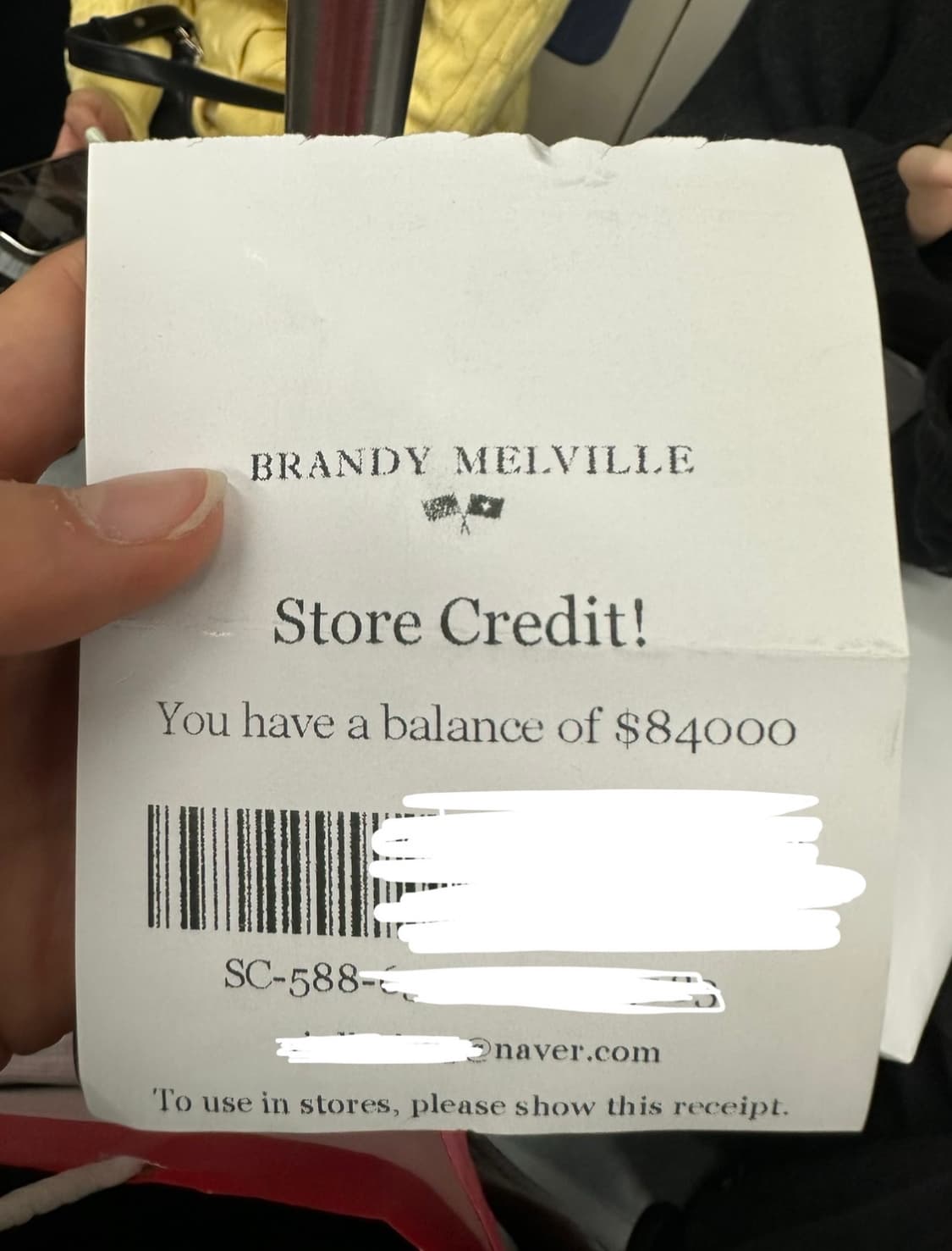 브랜디멜빌 스토어크레딧 상품이미지1