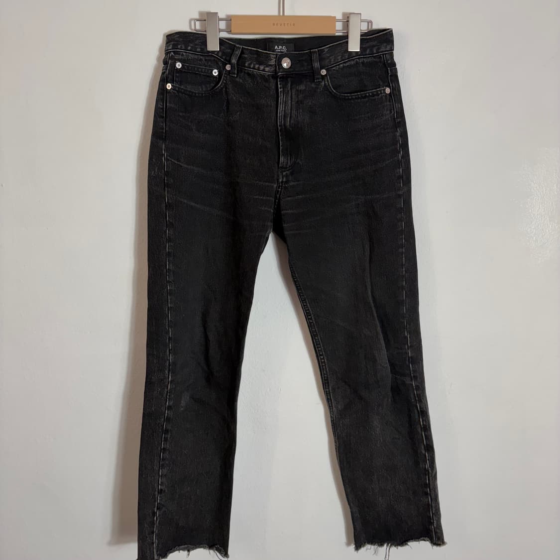 A.P.C. 블랙 데님 팬츠(30) 상품이미지1