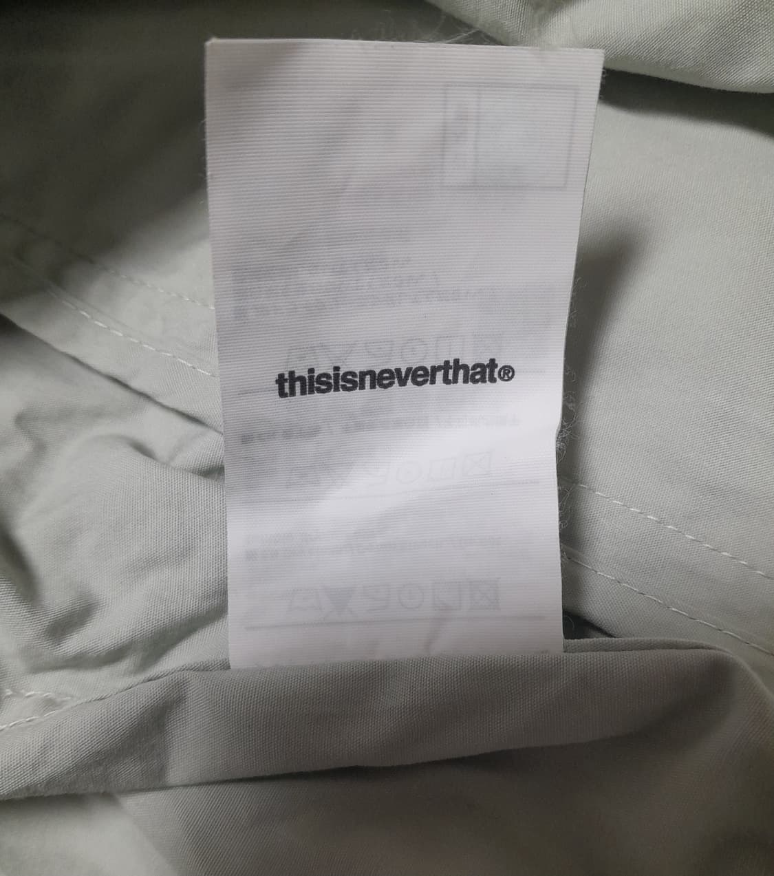 💥디스이즈네버댓 자수 바람막이 자켓 (M) 
 상품이미지10