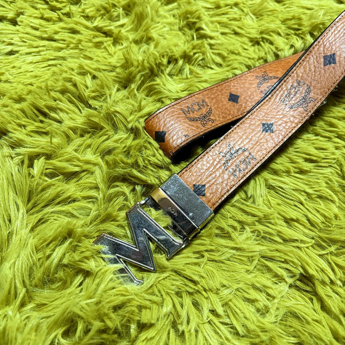 MCM 빈티지 레더 벨트 상품이미지2