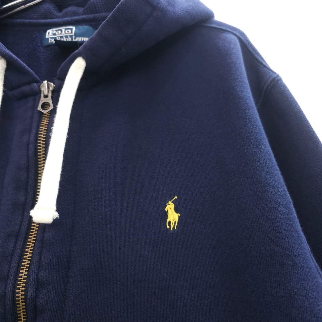폴로 랄프로렌 써멀 후드집업 기모 네이비 상품이미지3
