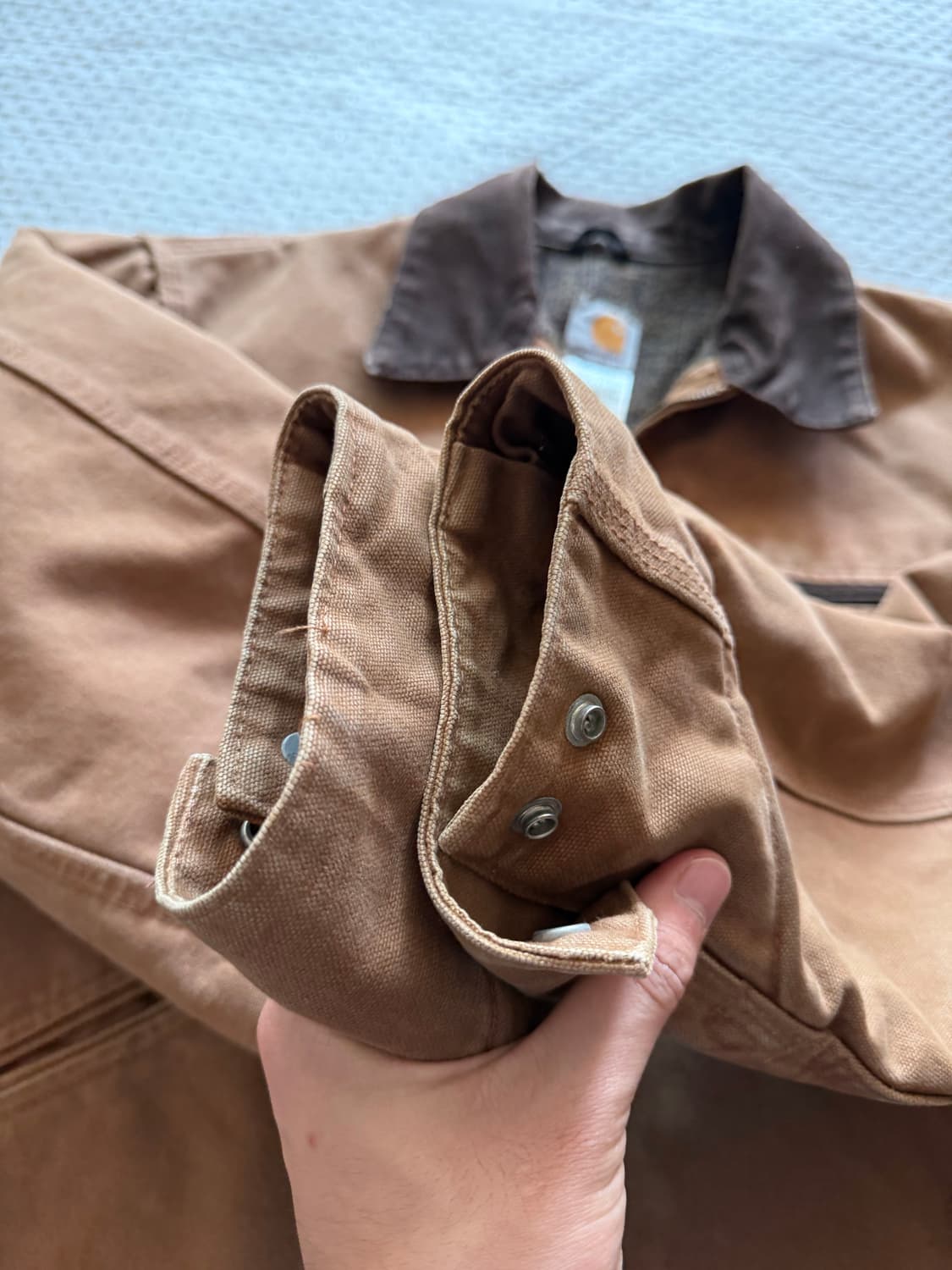 [L] 칼하트 디트로이트 자켓 J97 brn 상품이미지2