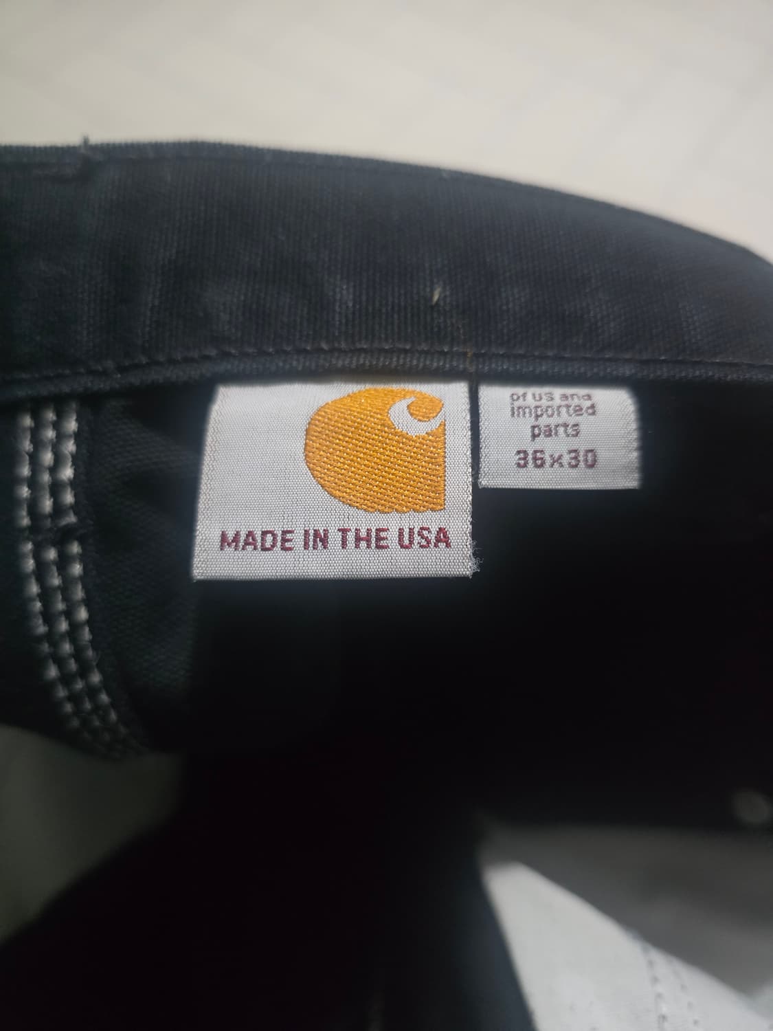 칼하트 더블니 블랙 상품이미지4