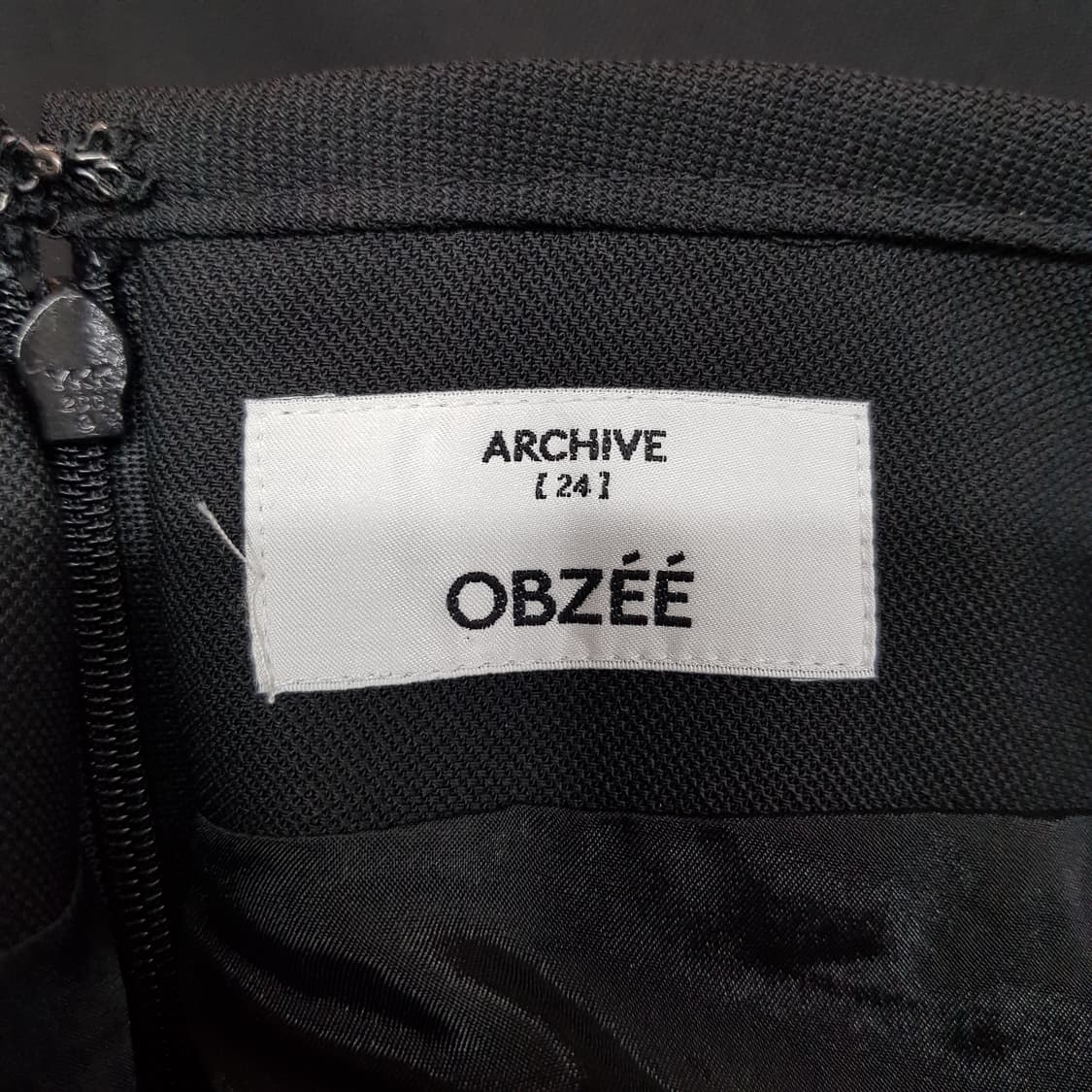 오브제(OBZEE) 2022 울 플레어 롱 스커트 64-94사이즈 상품이미지4