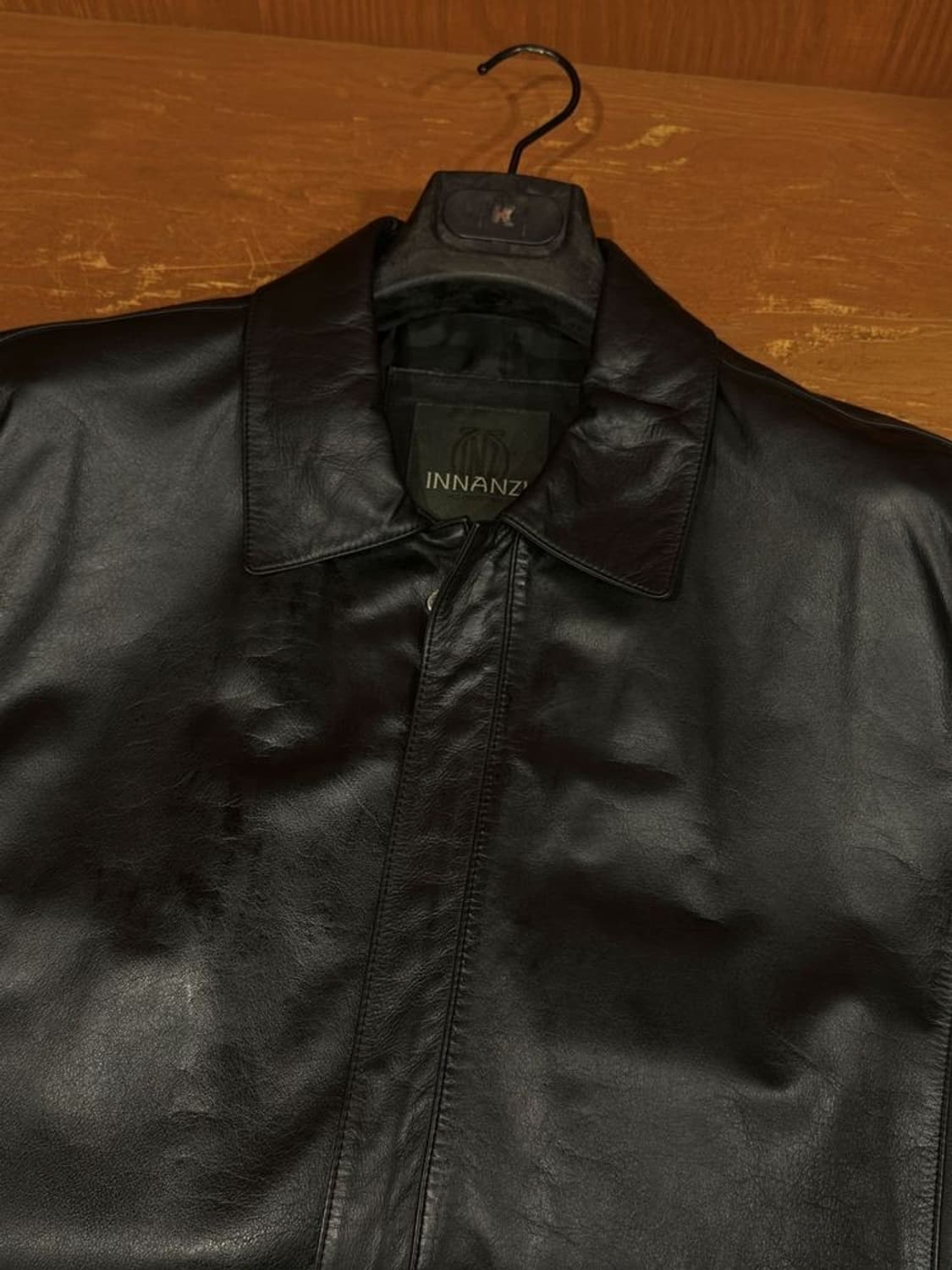 인난찌 레더 블루종 상품이미지7