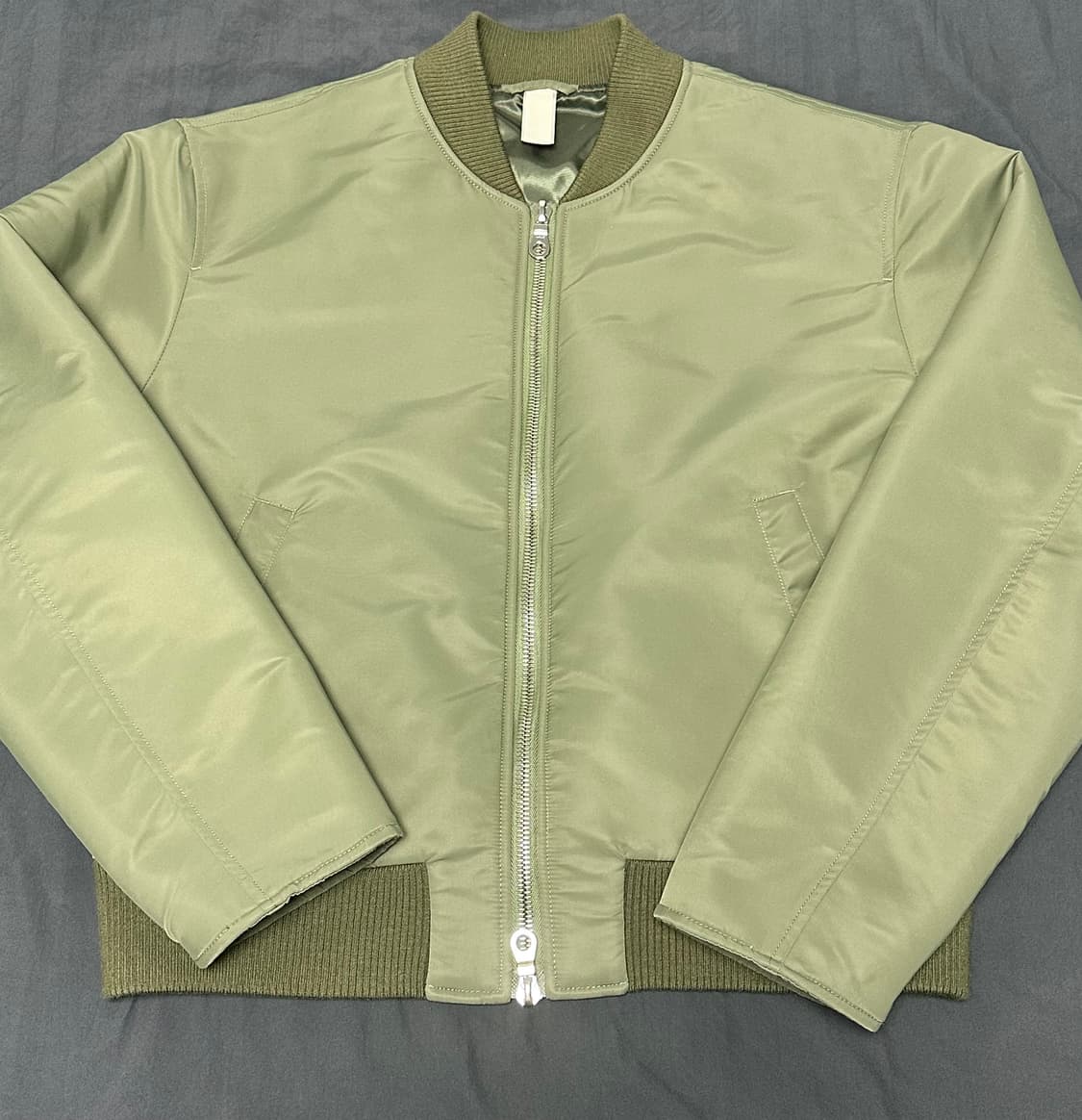 [48]선플라워 봄버 카키  상품이미지1