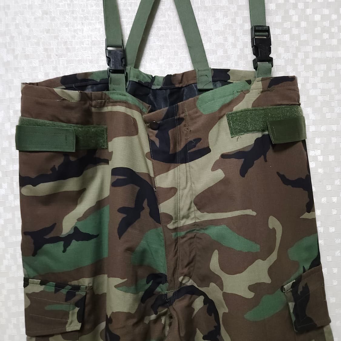 미군 밀리터리 방호복 멜빵 바지 상품이미지3